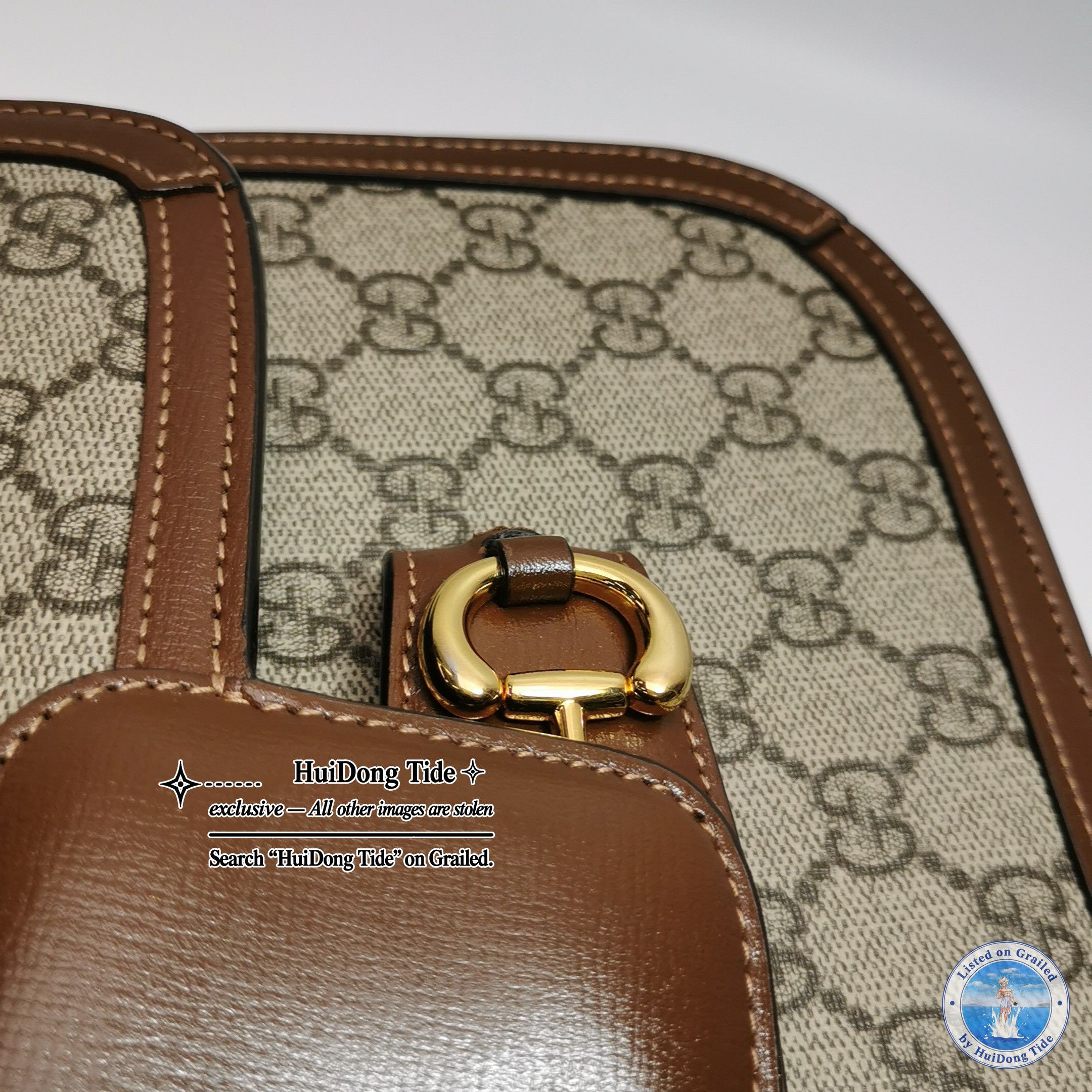 Gucci Gucci 1955 Horsebit GG Supreme Shoulder Bag Size ONE SIZE - 17 Thumbnail