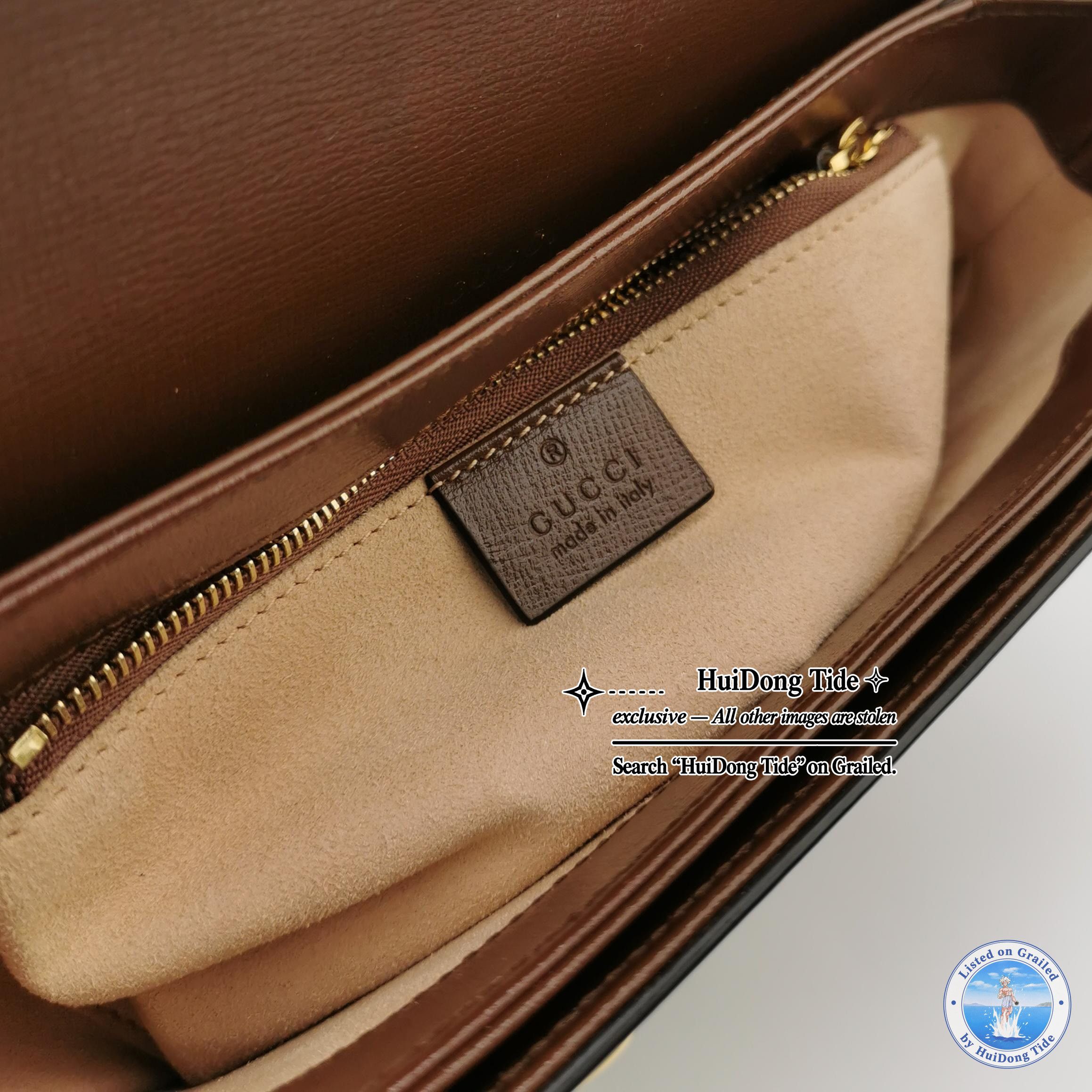 Gucci Gucci 1955 Horsebit GG Supreme Shoulder Bag Size ONE SIZE - 8 Thumbnail