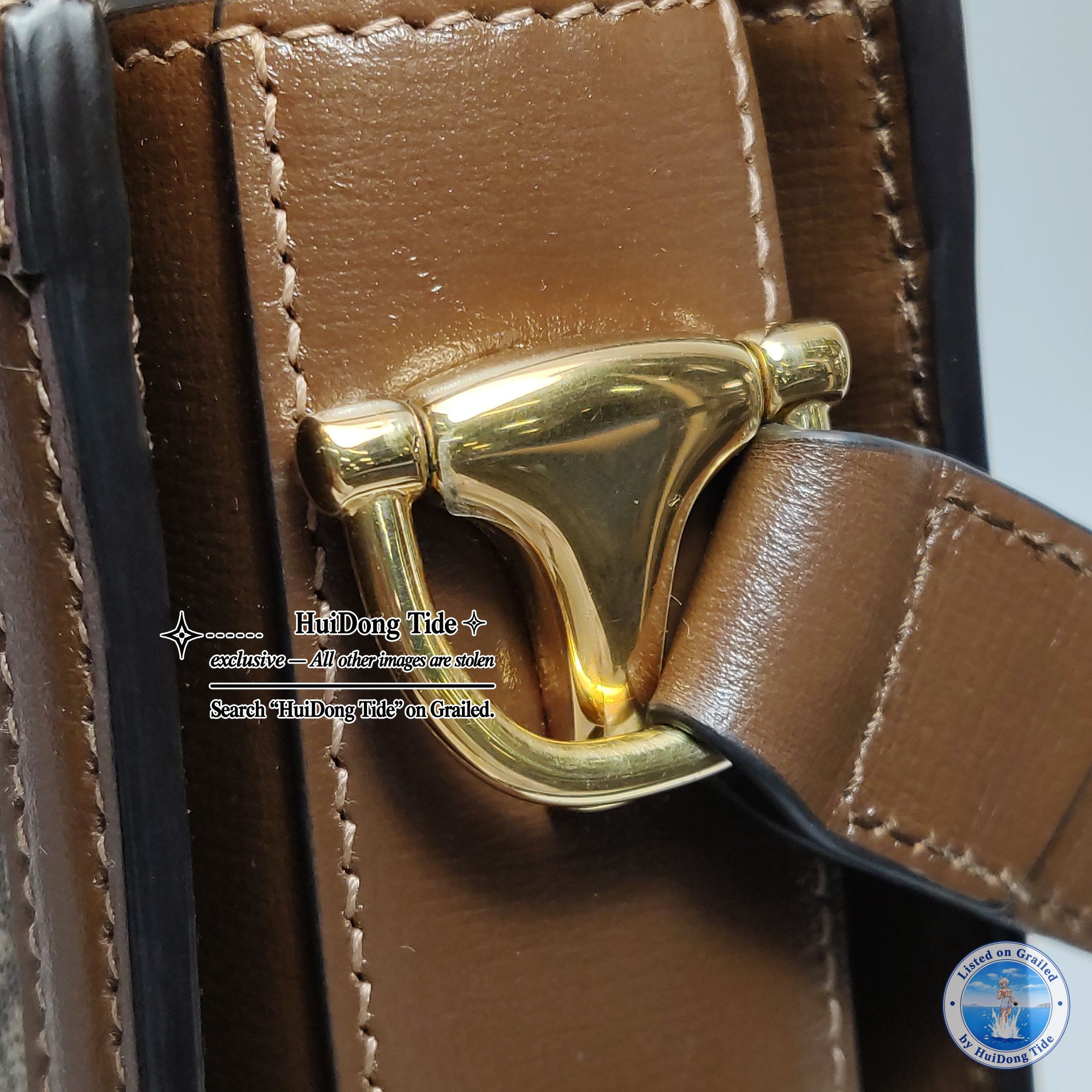 Gucci Gucci 1955 Horsebit GG Supreme Shoulder Bag Size ONE SIZE - 12 Thumbnail