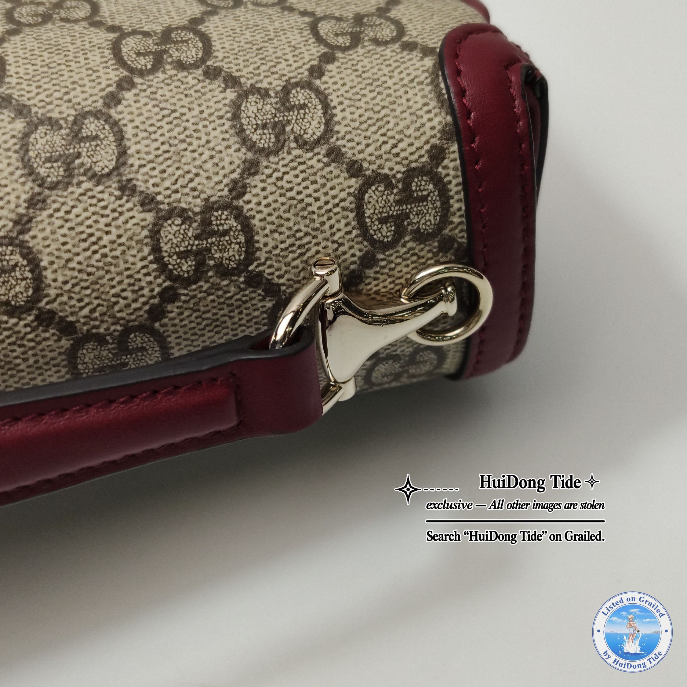 Gucci Gucci 1955 Horsebit GG Supreme Shoulder Bag Size ONE SIZE - 11 Thumbnail