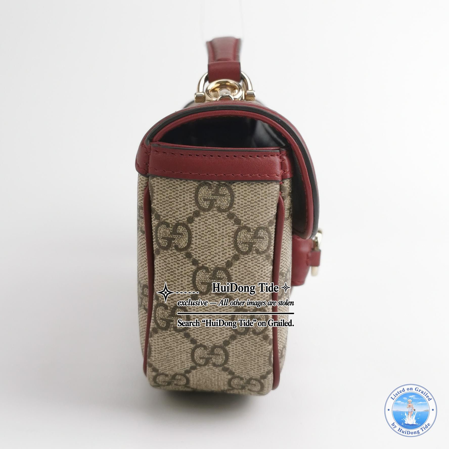 Gucci Gucci 1955 Horsebit GG Supreme Shoulder Bag Size ONE SIZE - 4 Thumbnail