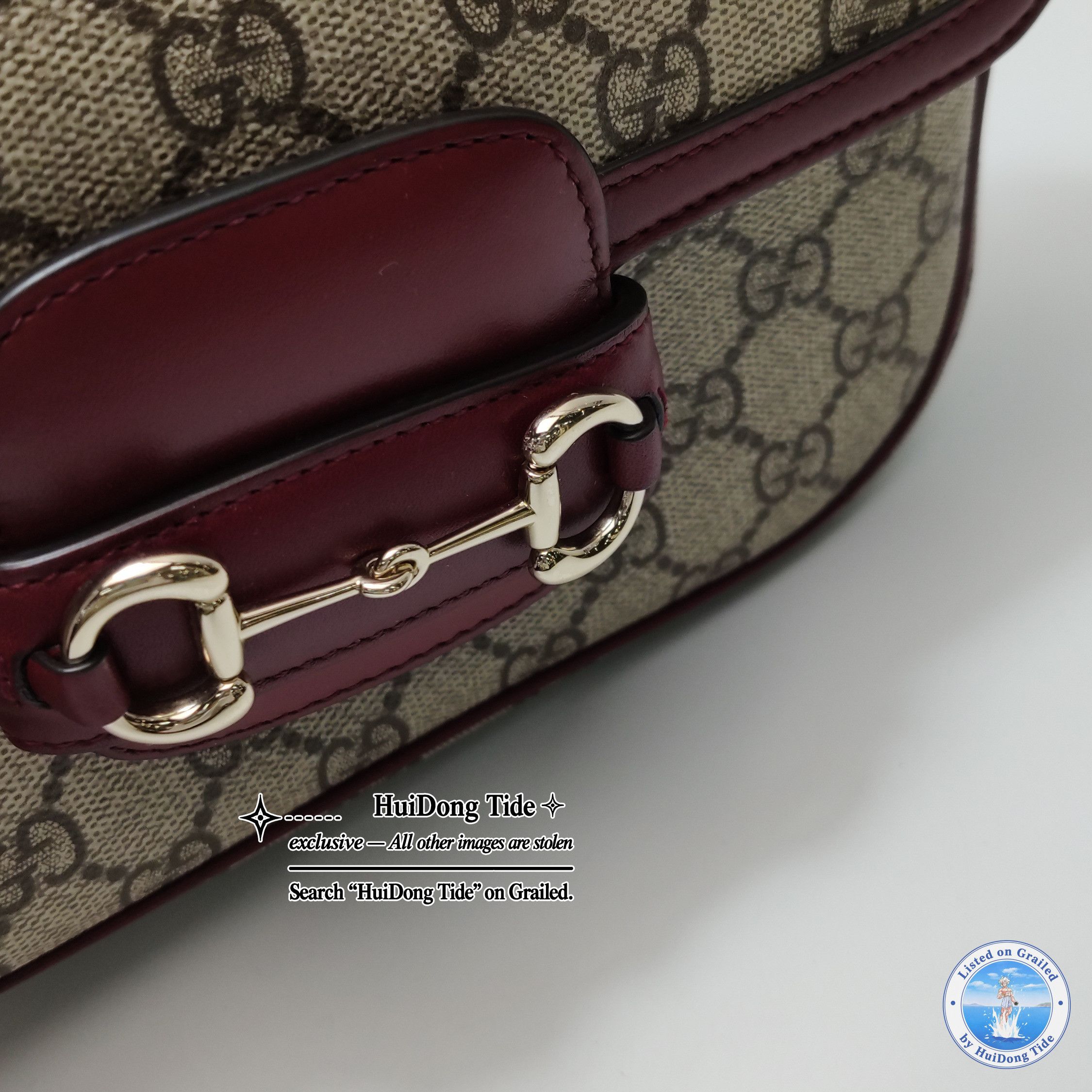 Gucci Gucci 1955 Horsebit GG Supreme Shoulder Bag Size ONE SIZE - 13 Thumbnail
