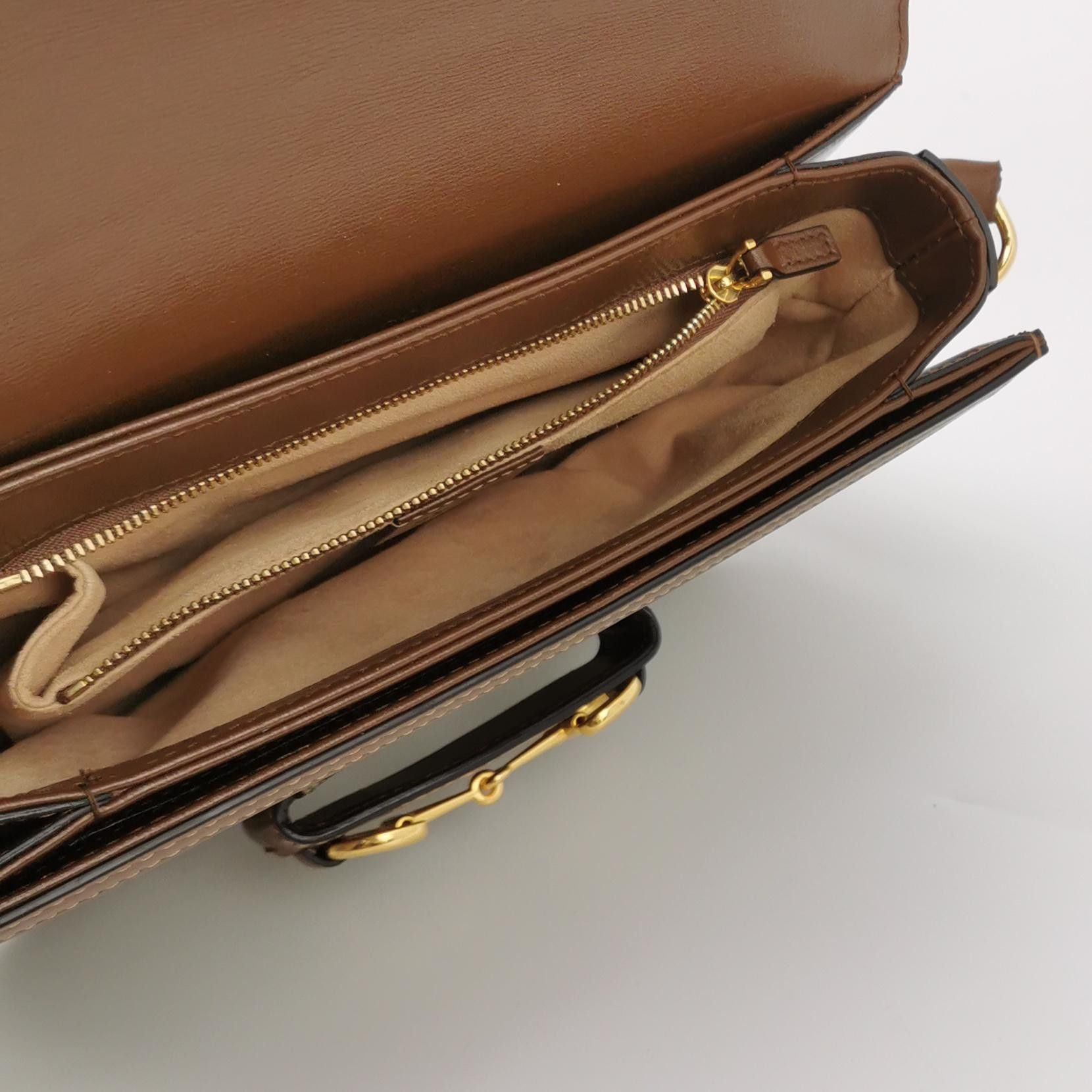 Gucci Gucci 1955 GG Supreme Horsebit Shoulder Bag Size ONE SIZE - 7 Thumbnail