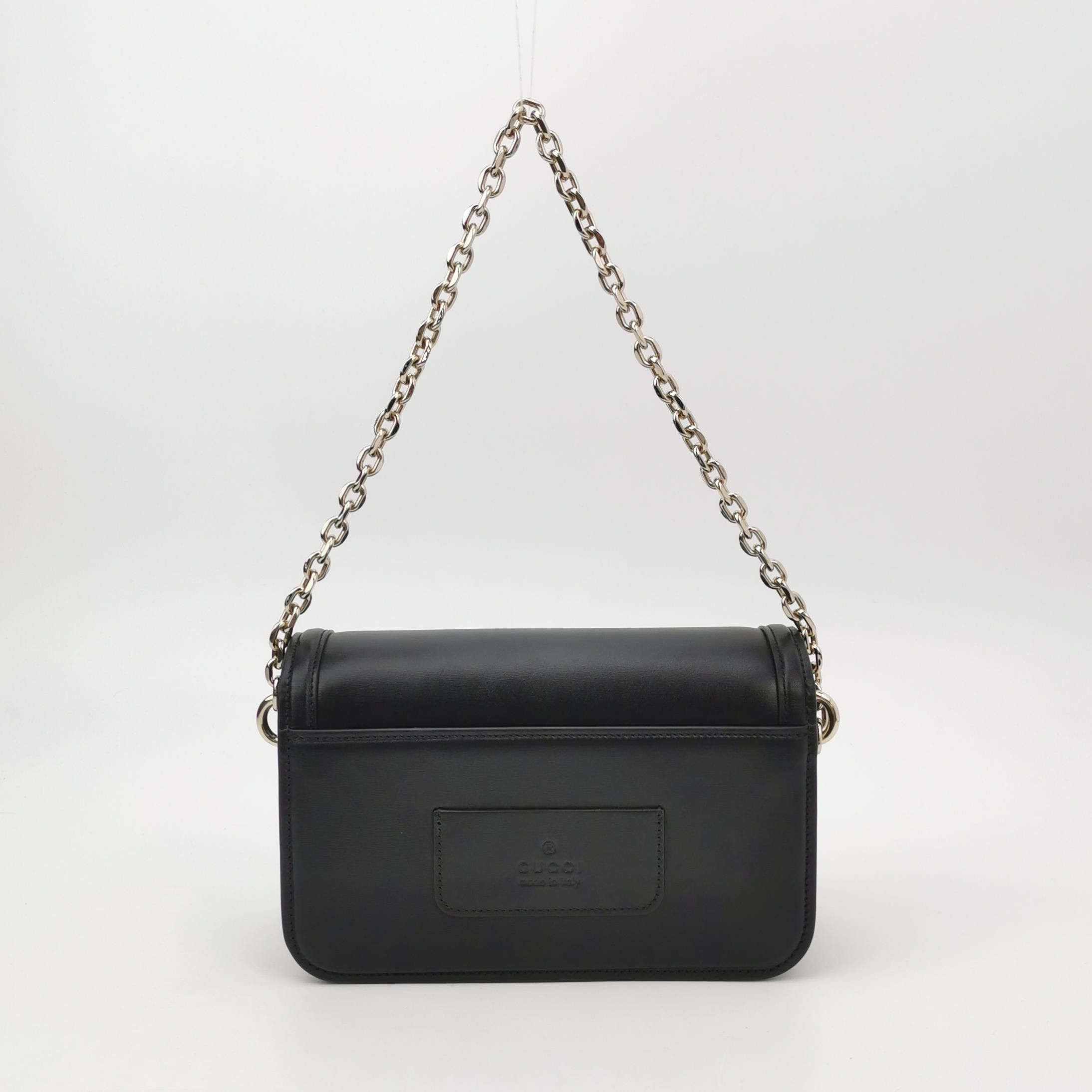 Gucci Gucci GG Logo Leather Shoulder Bag Size ONE SIZE - 4 Thumbnail