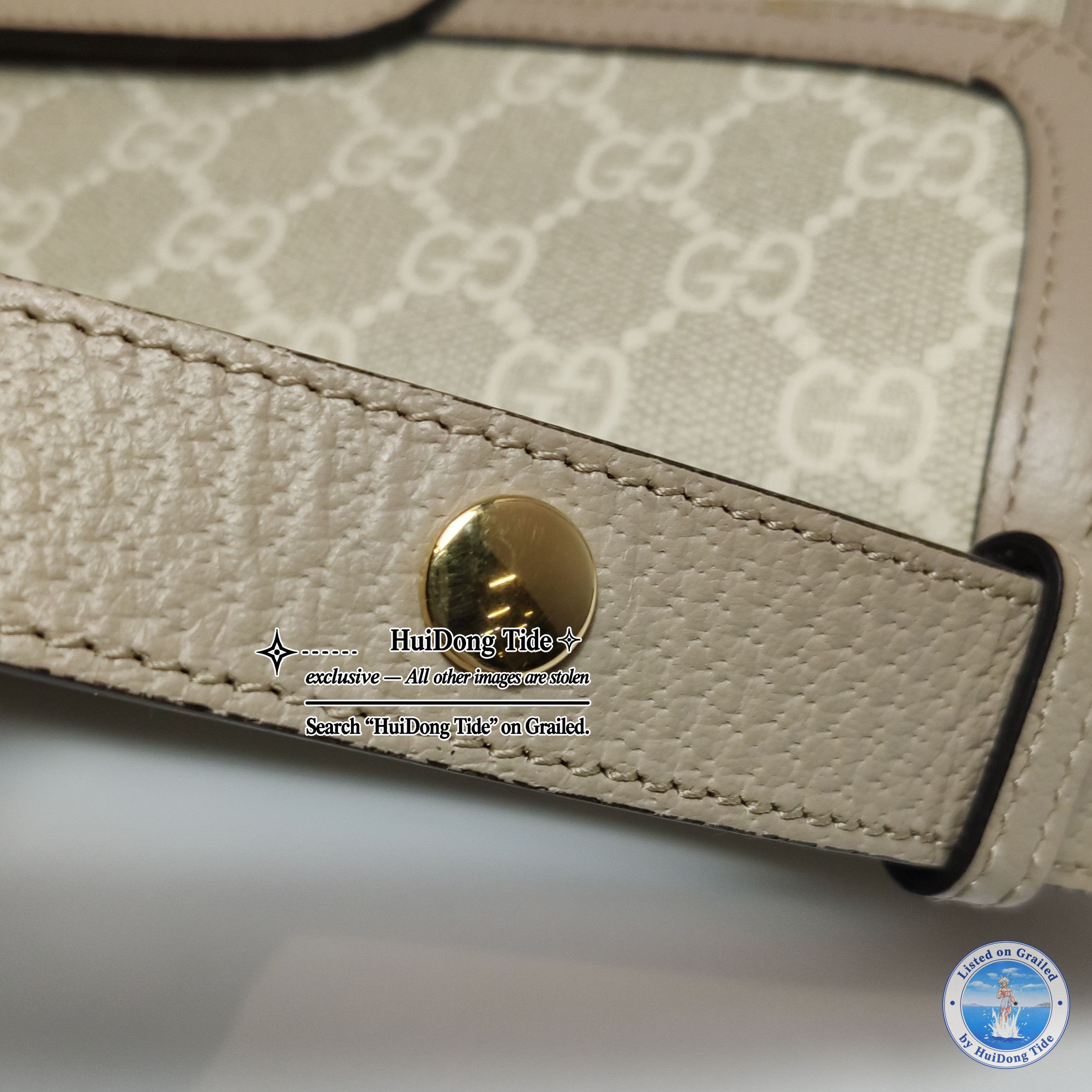 Gucci Gucci 1955 GG Supreme Shoulder Bag ONE SIZE Size ONE SIZE - 16 Thumbnail