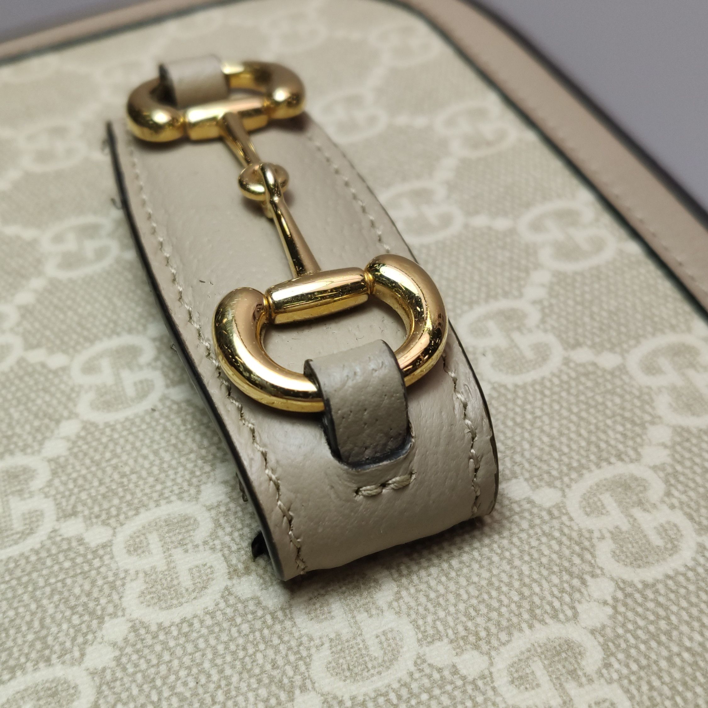 Gucci Gucci 1955 GG Supreme Horsebit Shoulder Bag Size ONE SIZE - 13 Thumbnail