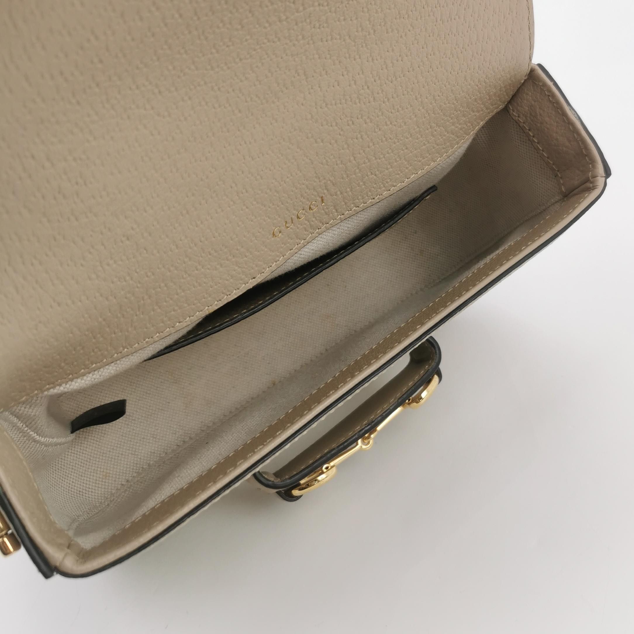 Gucci Gucci 1955 GG Supreme Horsebit Shoulder Bag Size ONE SIZE - 7 Thumbnail