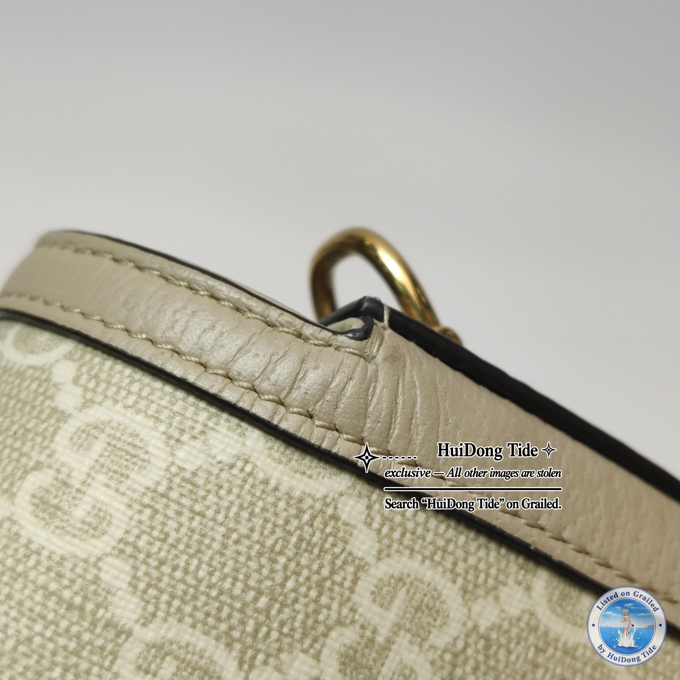 Gucci Gucci 1955 GG Supreme Horsebit Shoulder Bag Size ONE SIZE - 19 Thumbnail