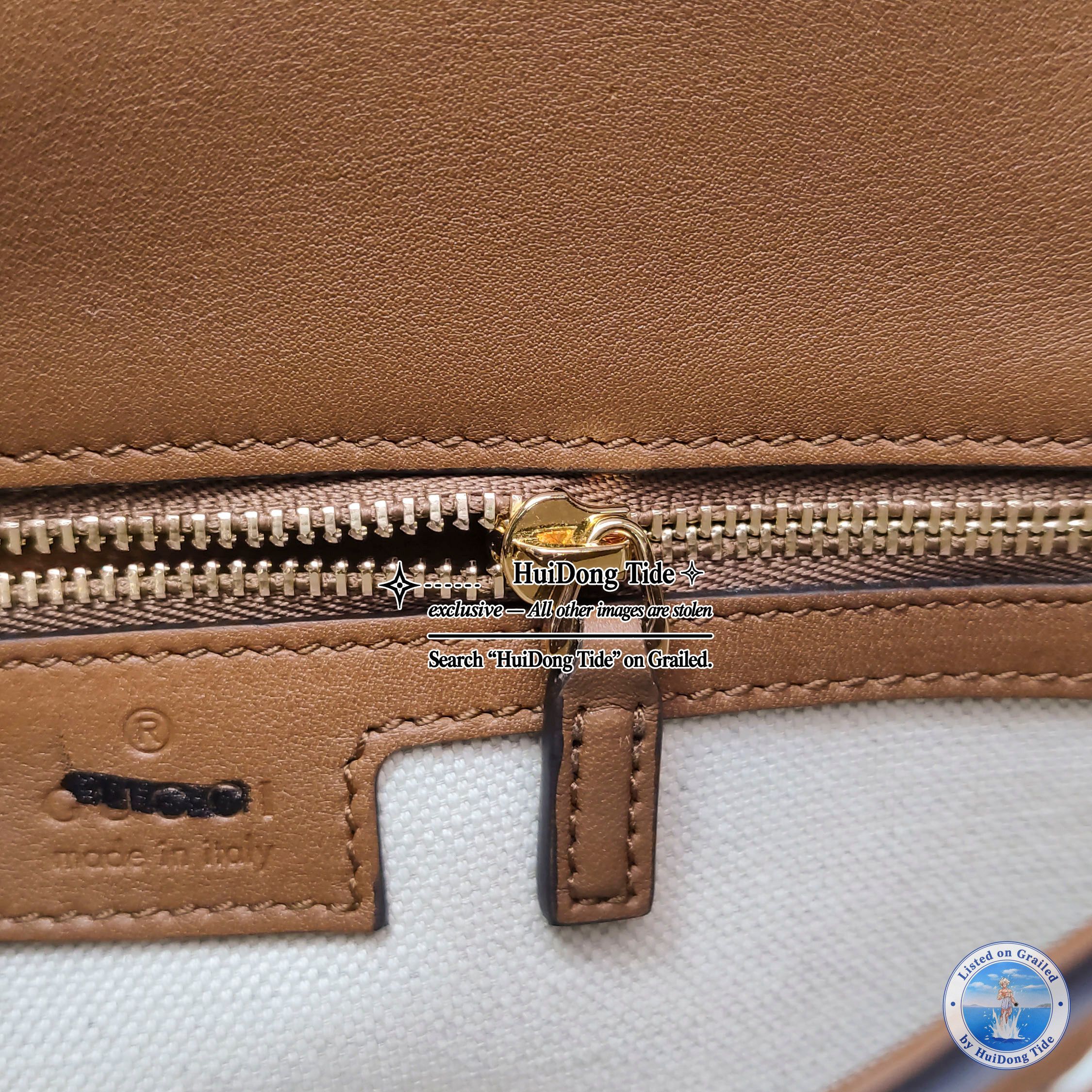 Gucci Gucci Blondie Brown Leather Shoulder Bag Size ONE SIZE - 12 Thumbnail