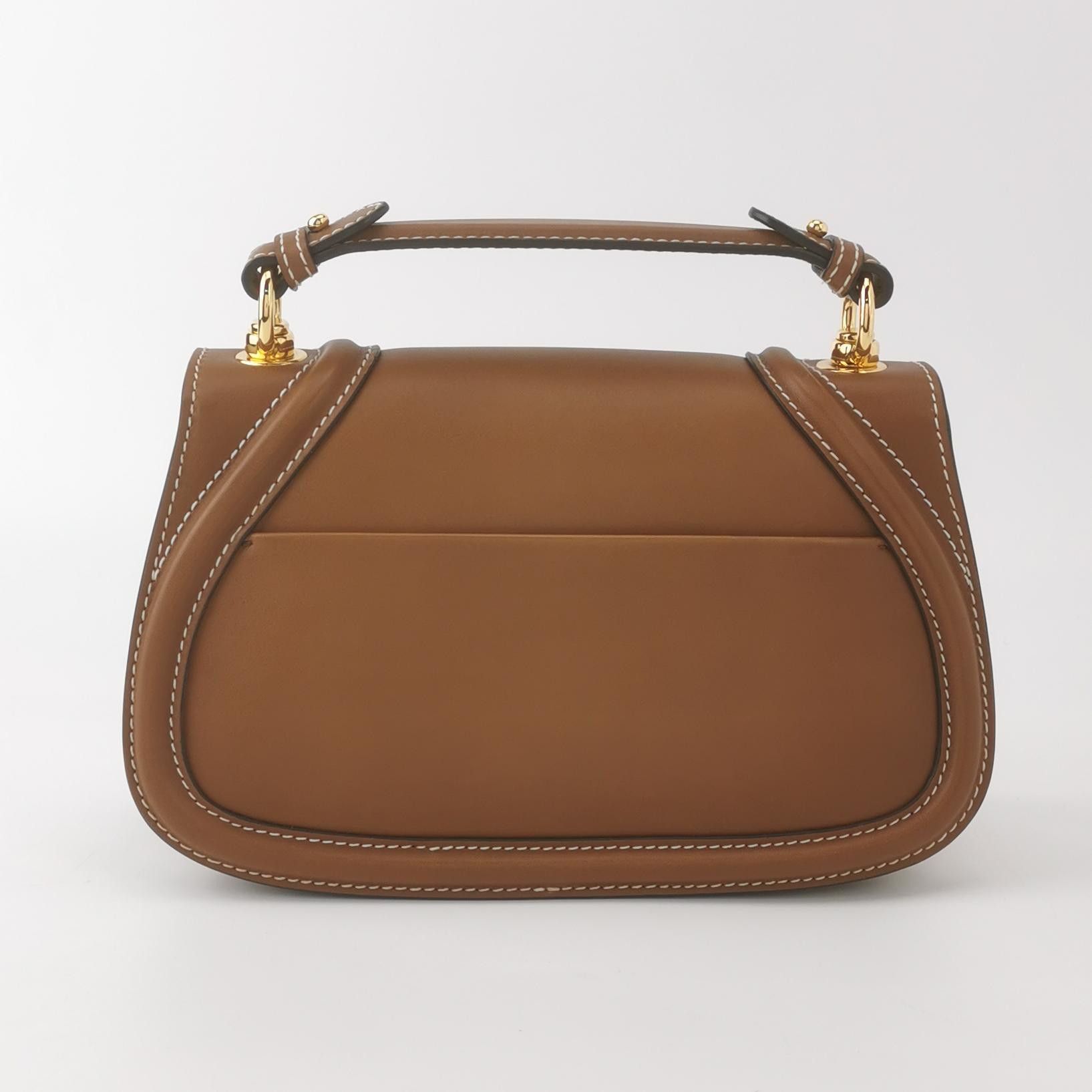 Gucci Gucci Blondie Brown Leather Shoulder Bag Size ONE SIZE - 5 Thumbnail