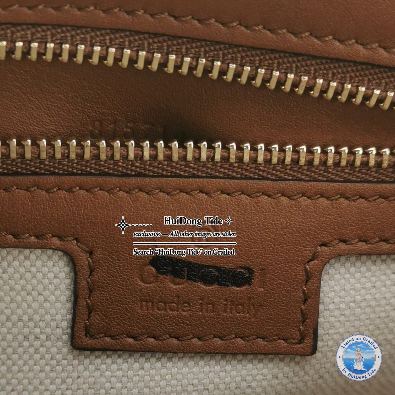 Gucci Gucci Blondie Brown Leather Shoulder Bag Size ONE SIZE - 8 Thumbnail
