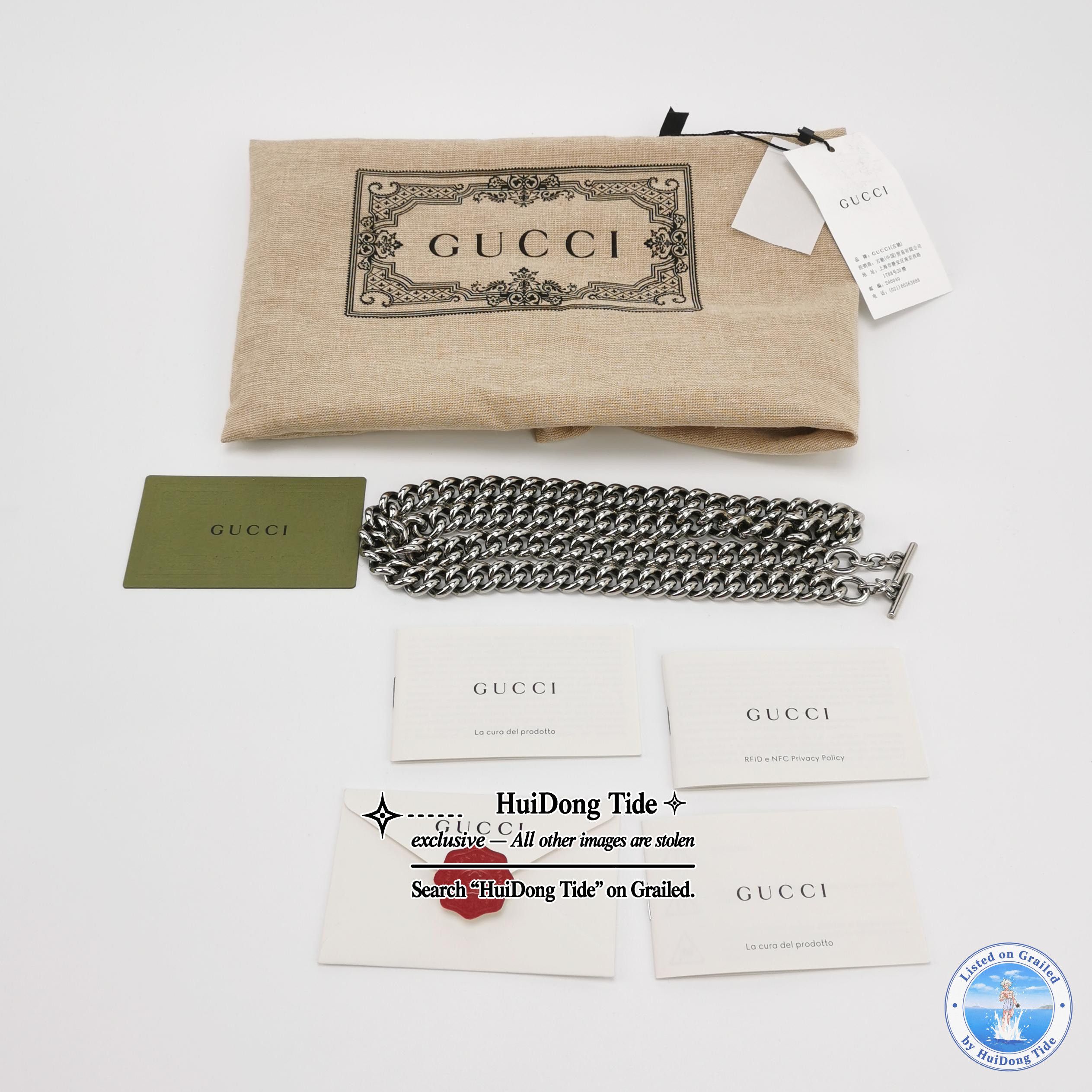 Gucci Gucci Blondie Quilted Leather Shoulder Bag One Size Size ONE SIZE - 11 Thumbnail