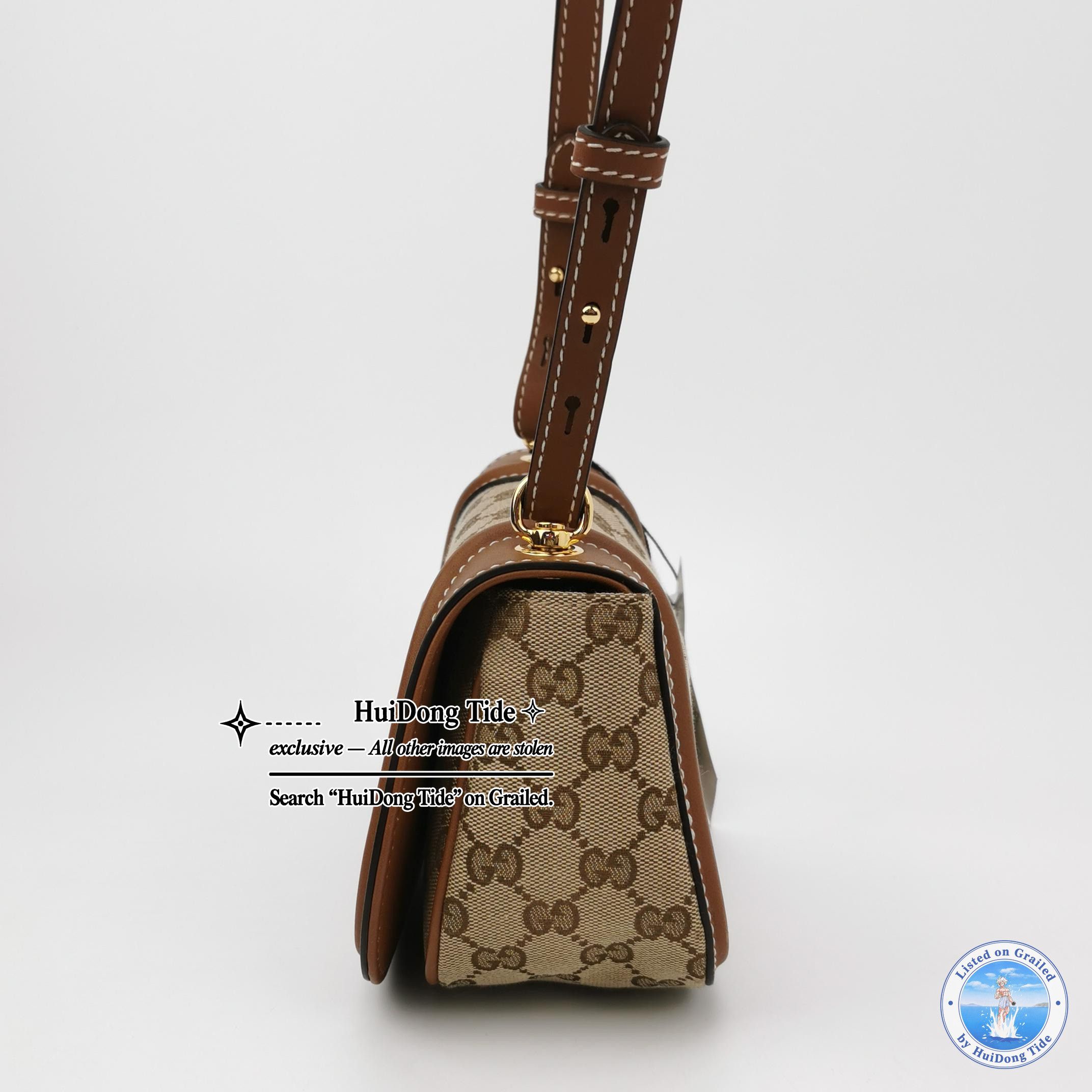 Gucci Gucci Blondie Mini GG Canvas Shoulder Bag Size ONE SIZE Size ONE SIZE - 3 Thumbnail