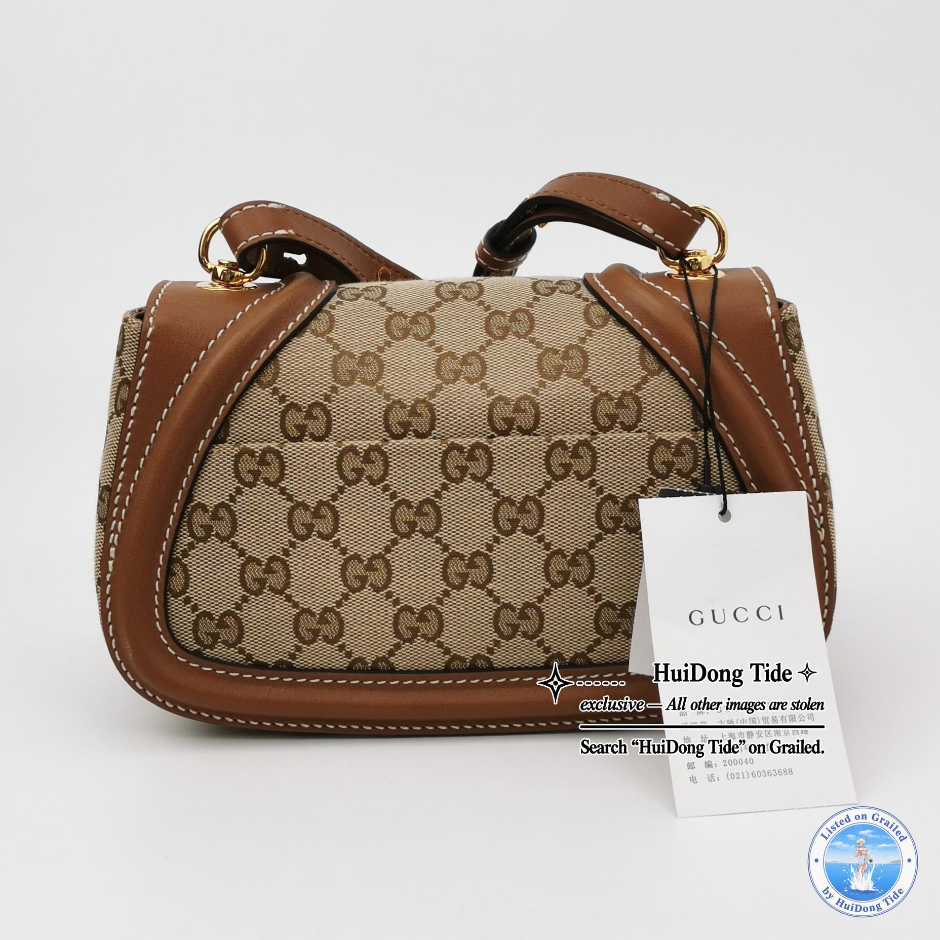 Gucci Gucci Blondie Mini GG Canvas Shoulder Bag Size ONE SIZE Size ONE SIZE - 5 Thumbnail