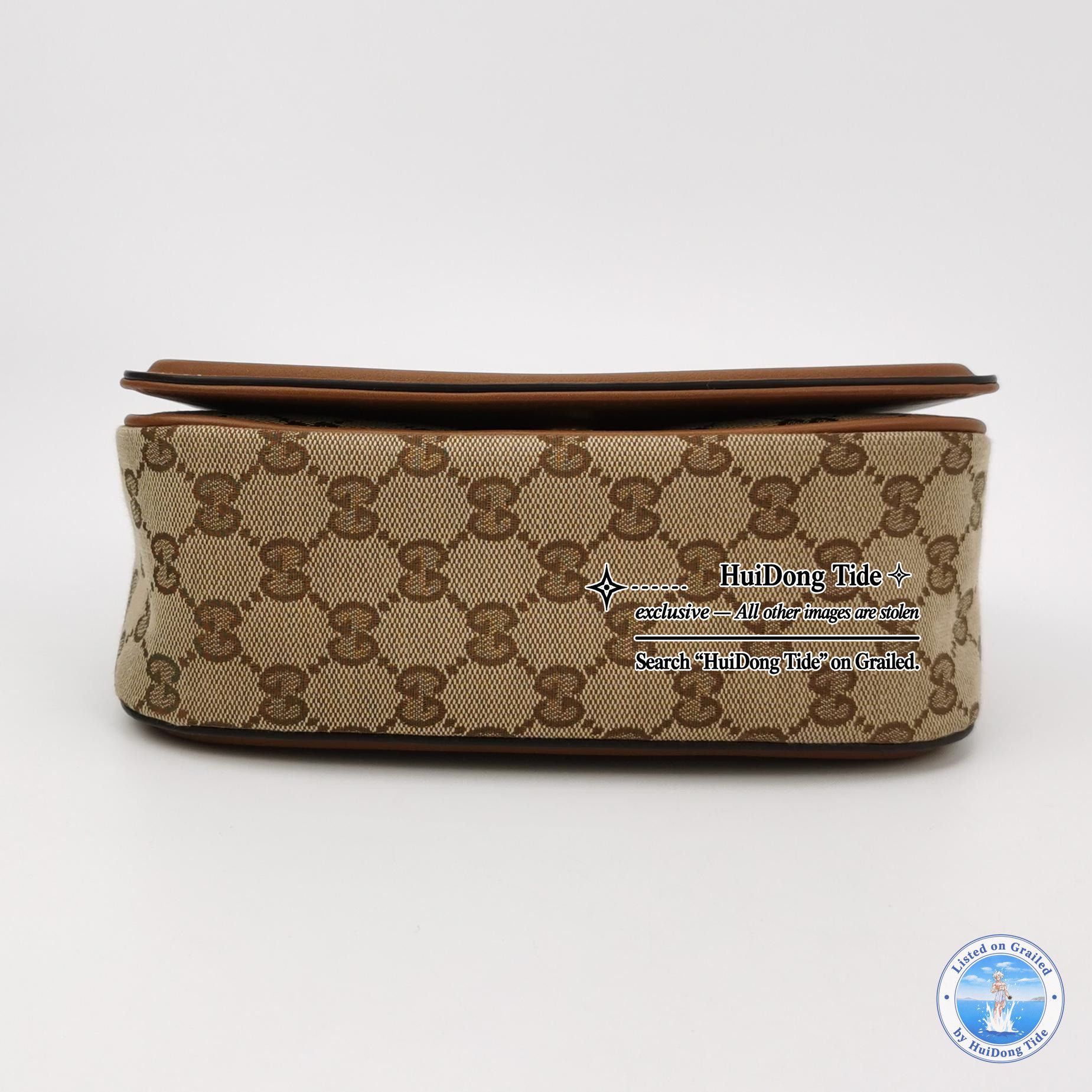 Gucci Gucci Blondie Mini GG Canvas Shoulder Bag Size ONE SIZE Size ONE SIZE - 6 Thumbnail