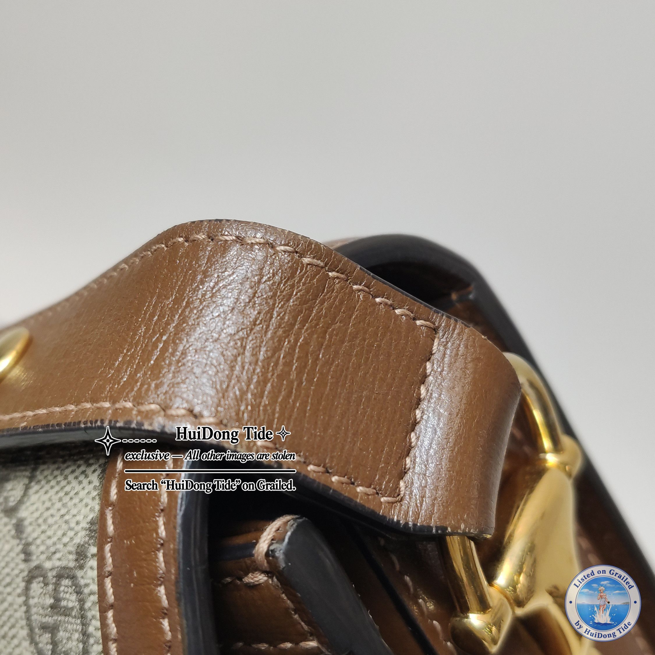 Gucci Gucci 1955 GG Supreme Horsebit Shoulder Bag Size ONE SIZE - 13 Thumbnail
