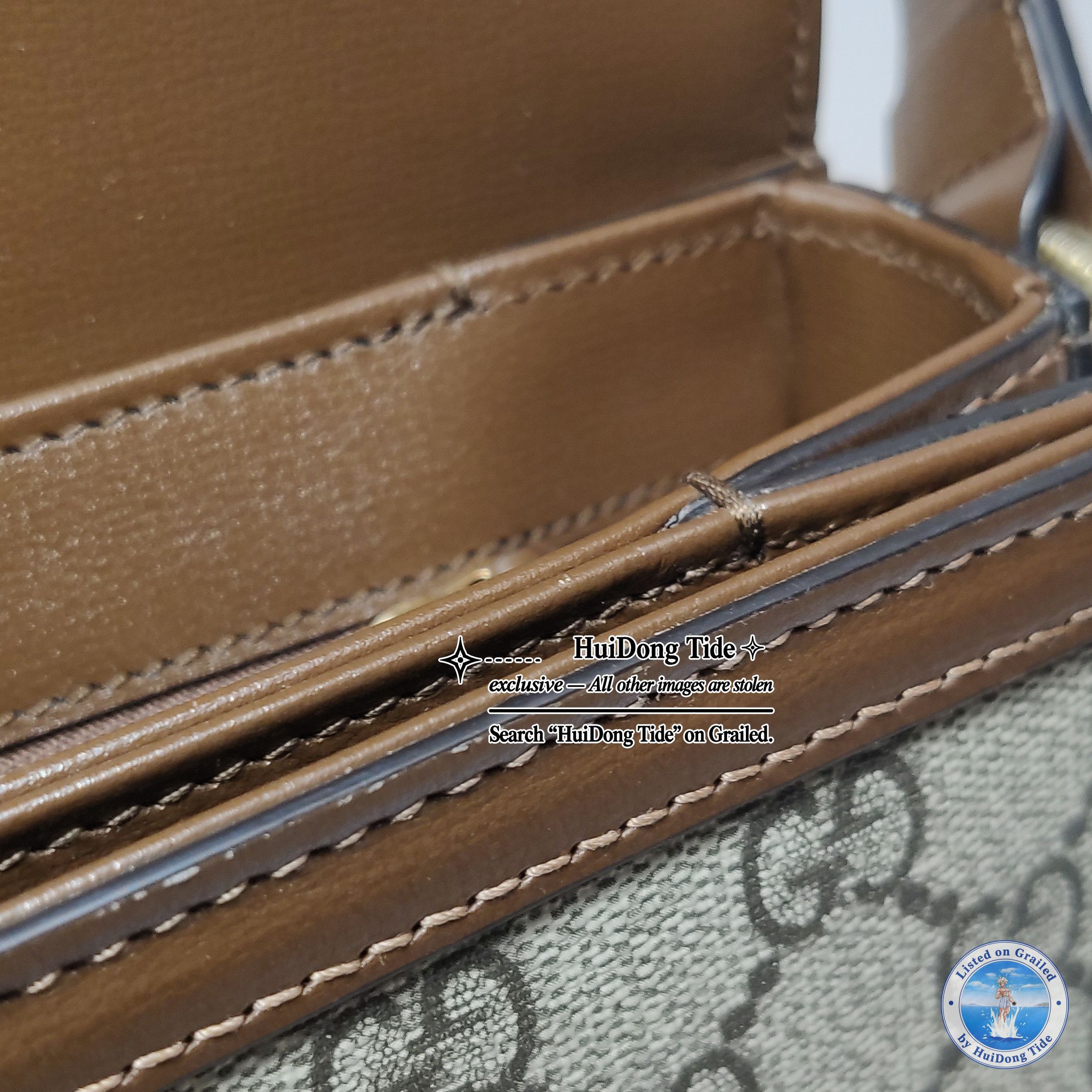 Gucci Gucci 1955 GG Supreme Horsebit Shoulder Bag Size ONE SIZE - 11 Thumbnail