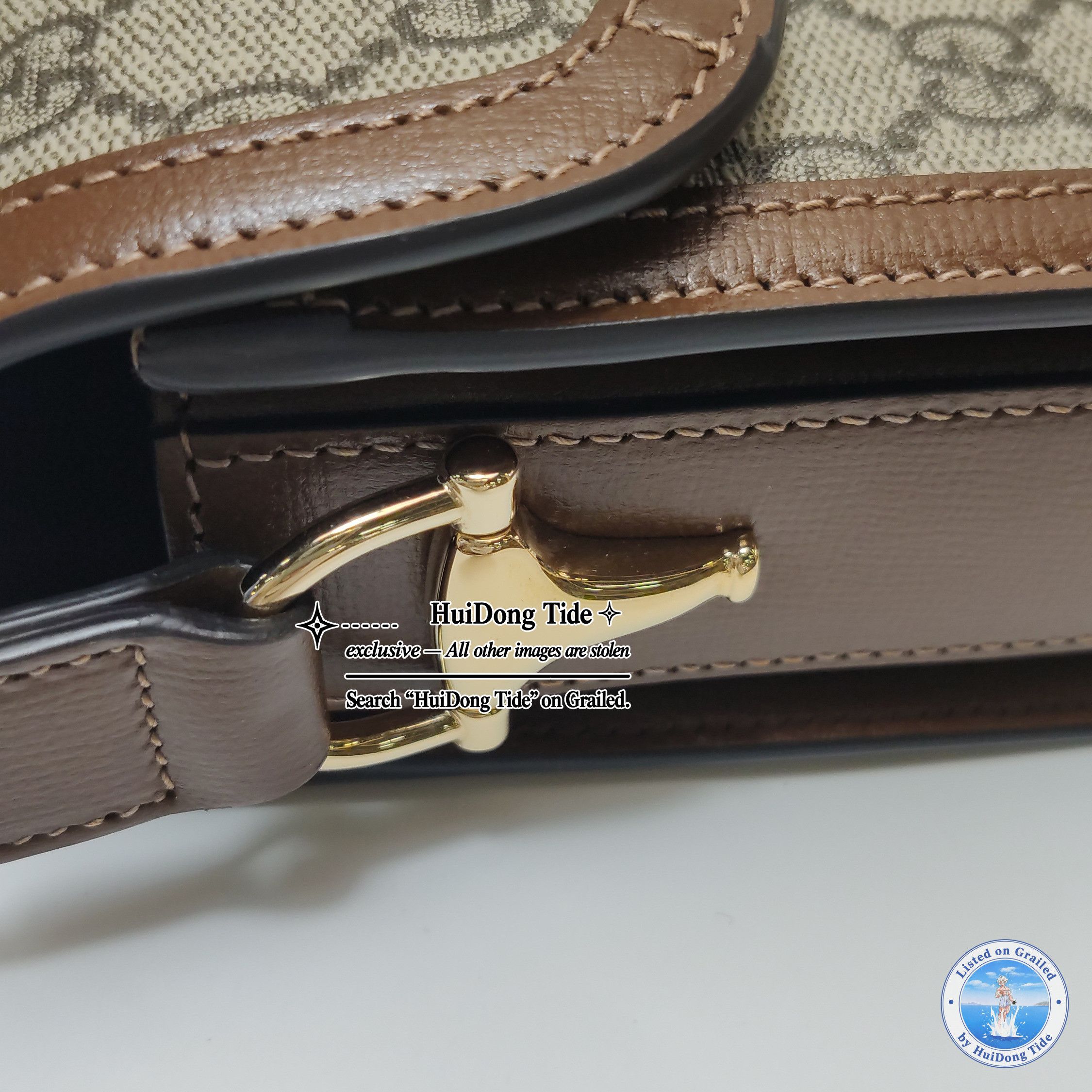 Gucci Gucci 1955 Horsebit GG Supreme Shoulder Bag Size ONE SIZE - 11 Thumbnail