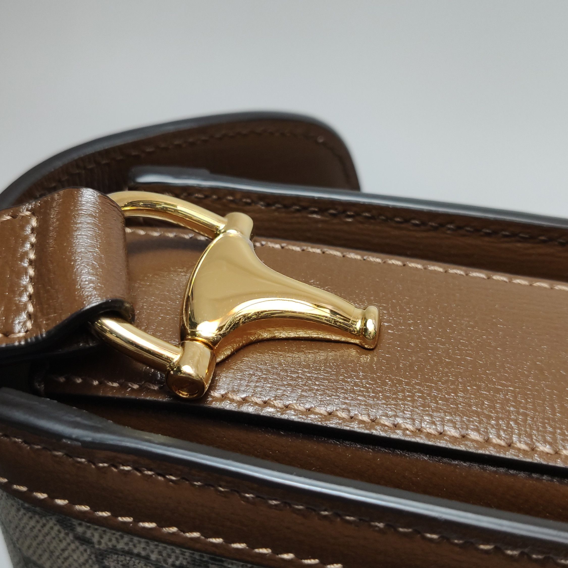 Gucci Gucci 1955 Horsebit GG Supreme Shoulder Bag Size ONE SIZE - 12 Thumbnail
