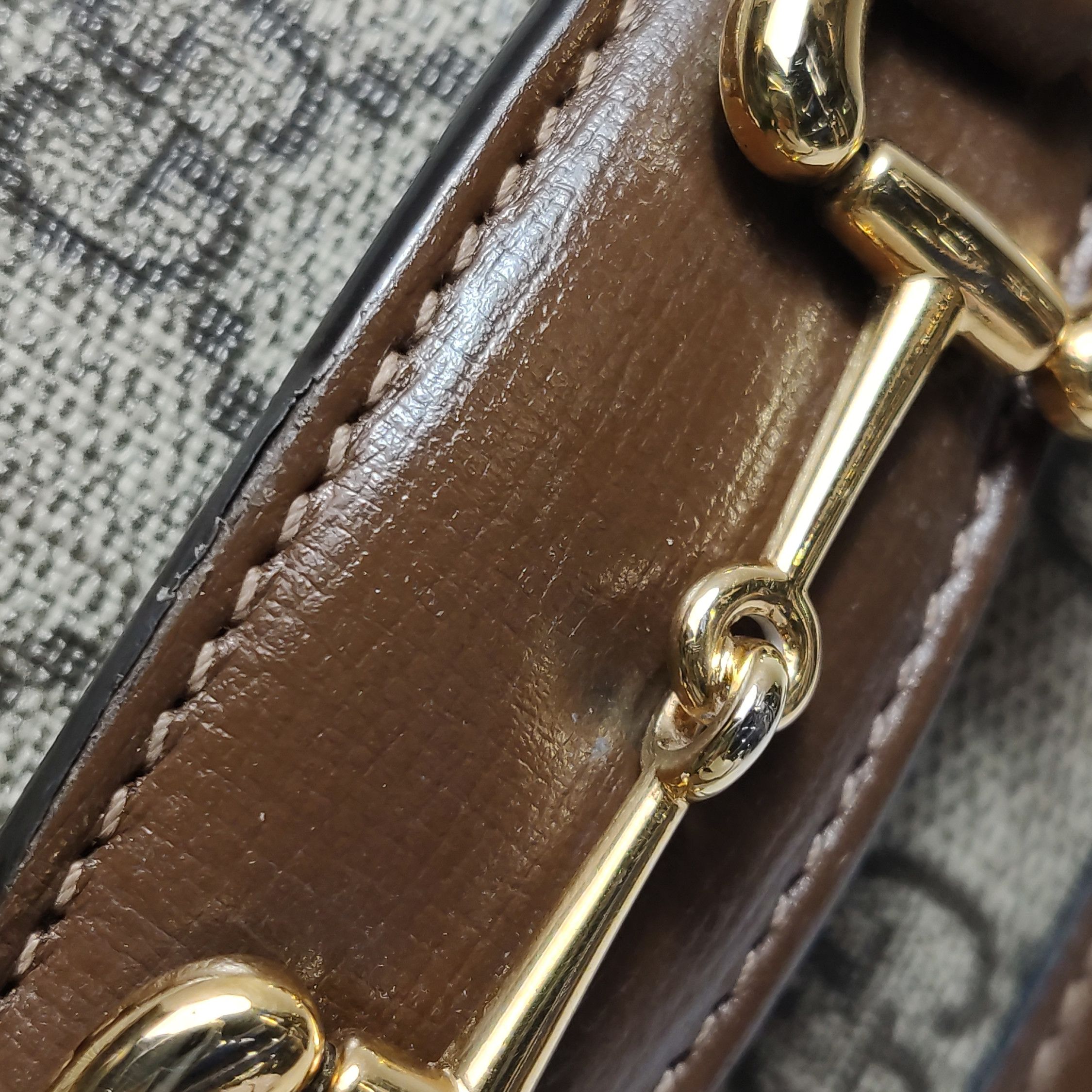 Gucci Gucci 1955 Horsebit GG Supreme Shoulder Bag Size ONE SIZE - 11 Thumbnail