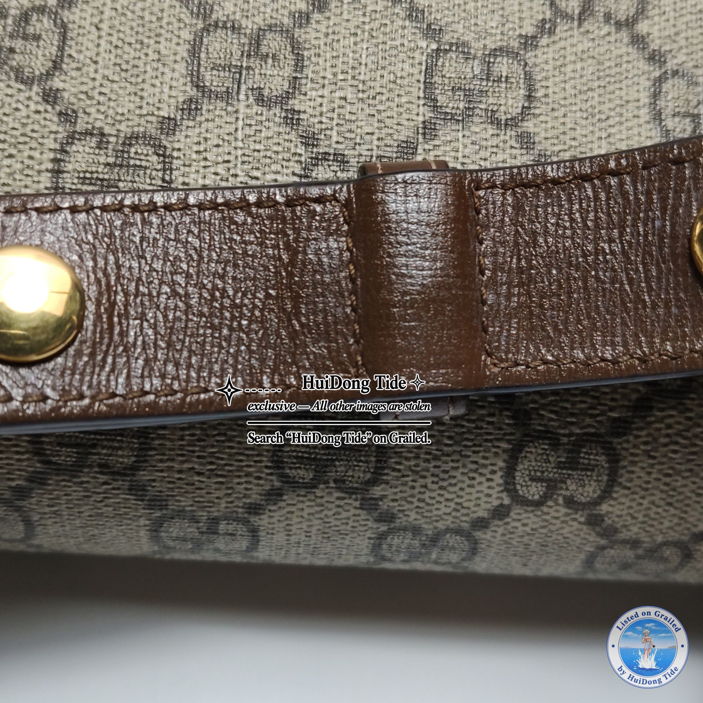 Gucci Gucci 1955 GG Supreme Horsebit Shoulder Bag Size ONE SIZE - 12 Thumbnail