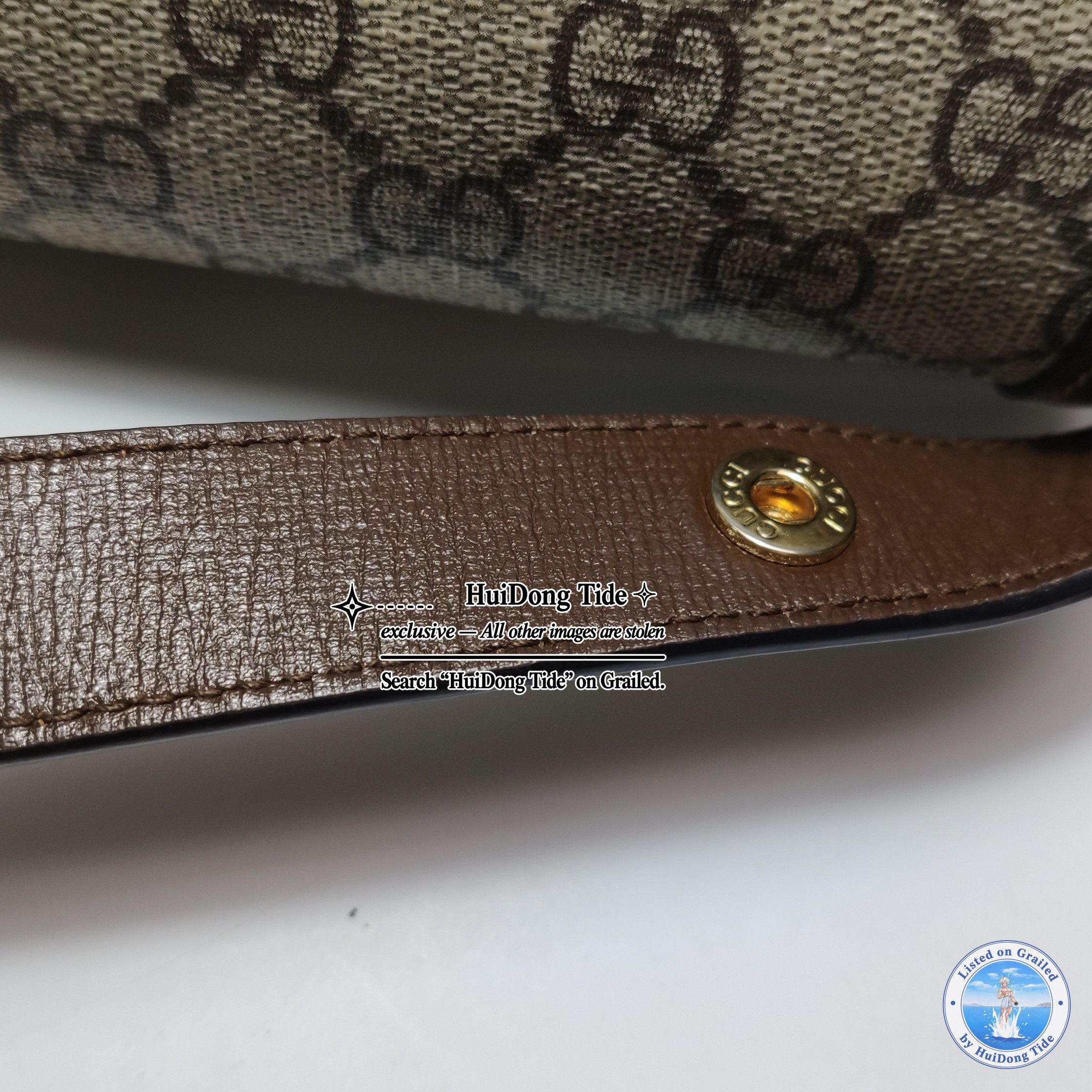 Gucci Gucci 1955 GG Supreme Horsebit Shoulder Bag Size ONE SIZE - 16 Thumbnail