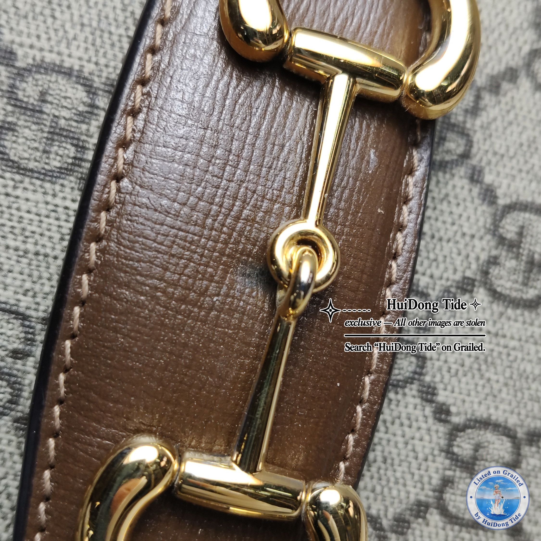 Gucci Gucci 1955 Horsebit GG Supreme Shoulder Bag Size ONE SIZE - 12 Thumbnail