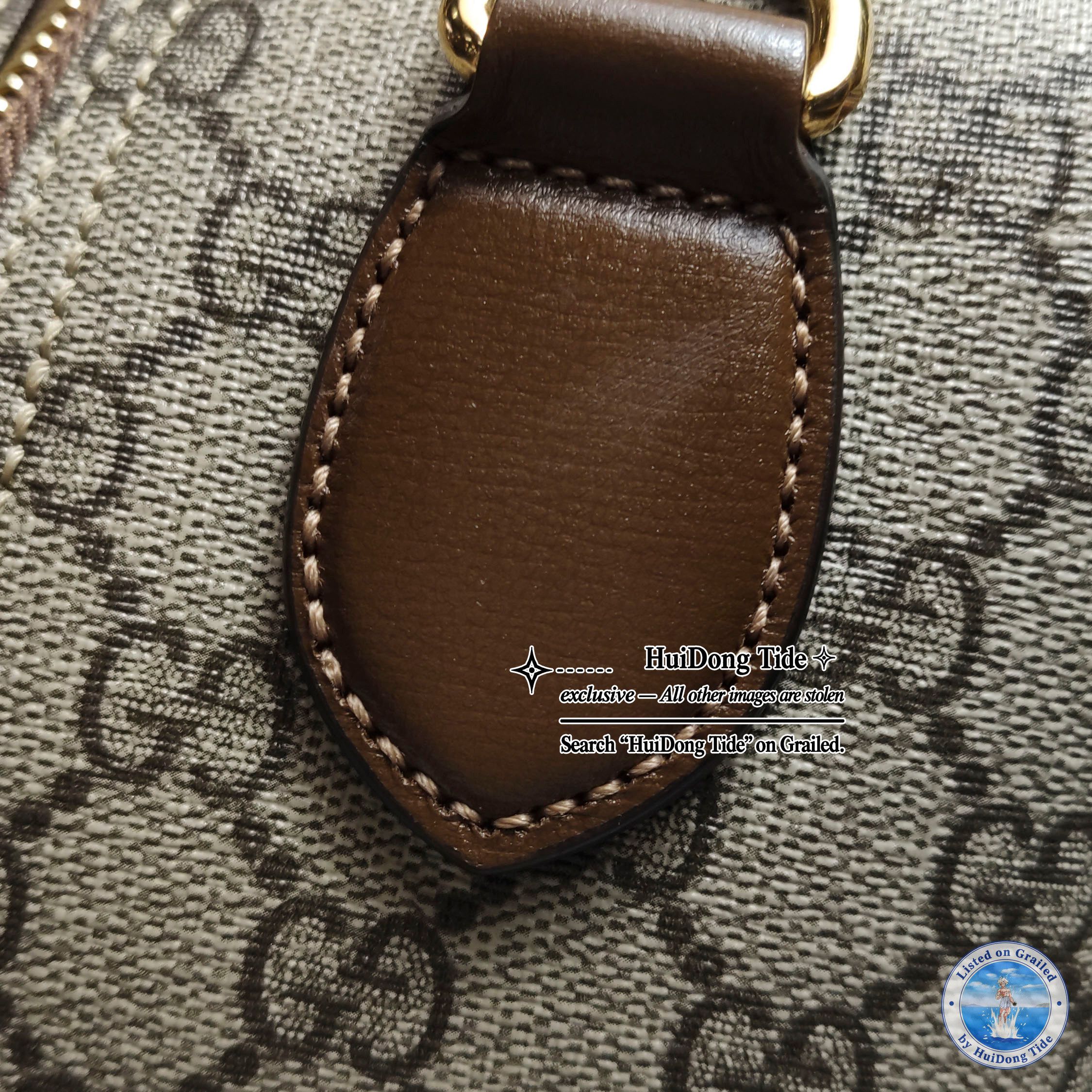 Gucci Gucci GG Supreme Monogram Duffle Bag ONE SIZE Size ONE SIZE - 17 Thumbnail