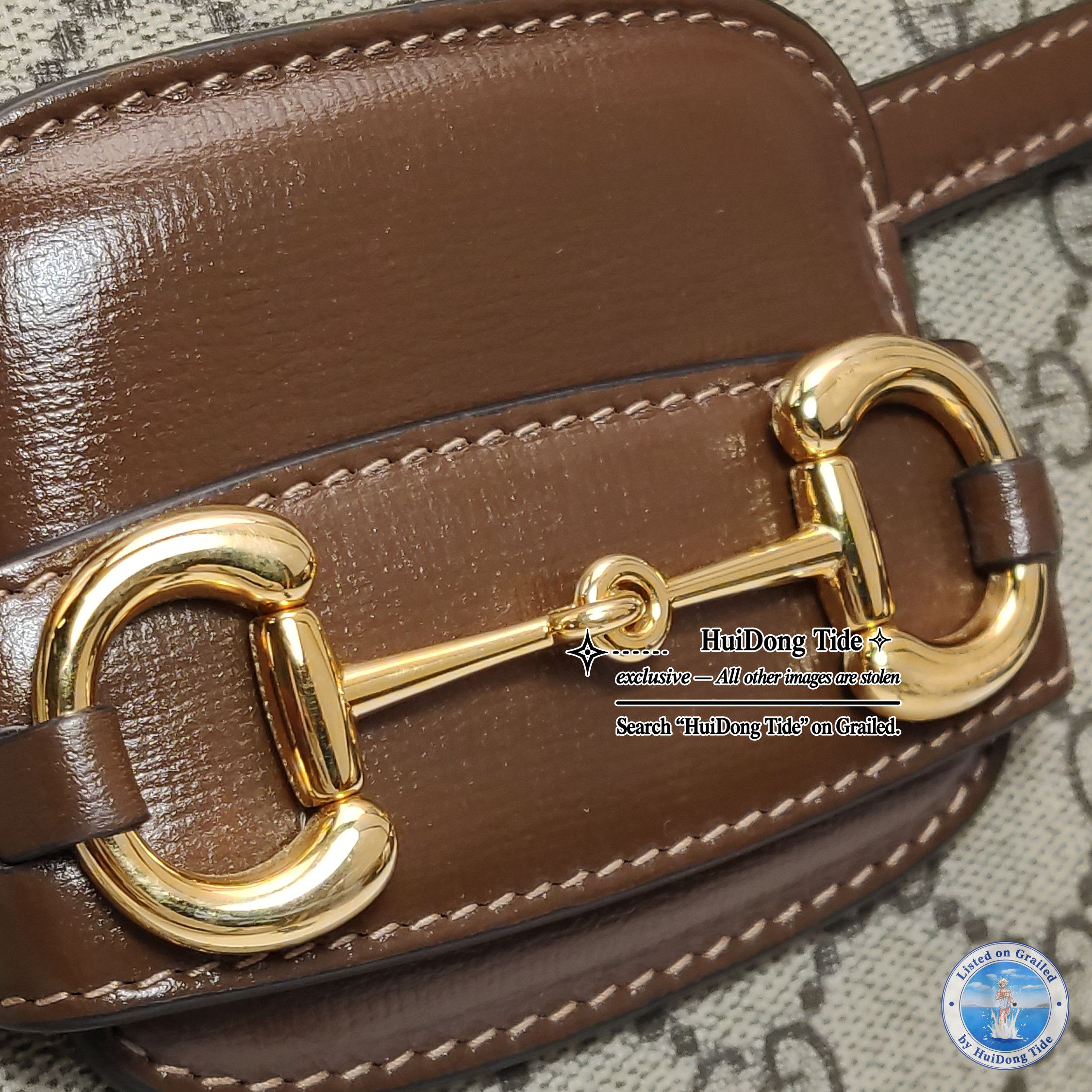 Gucci Gucci 1955 Horsebit GG Supreme Shoulder Bag Size ONE SIZE - 12 Thumbnail