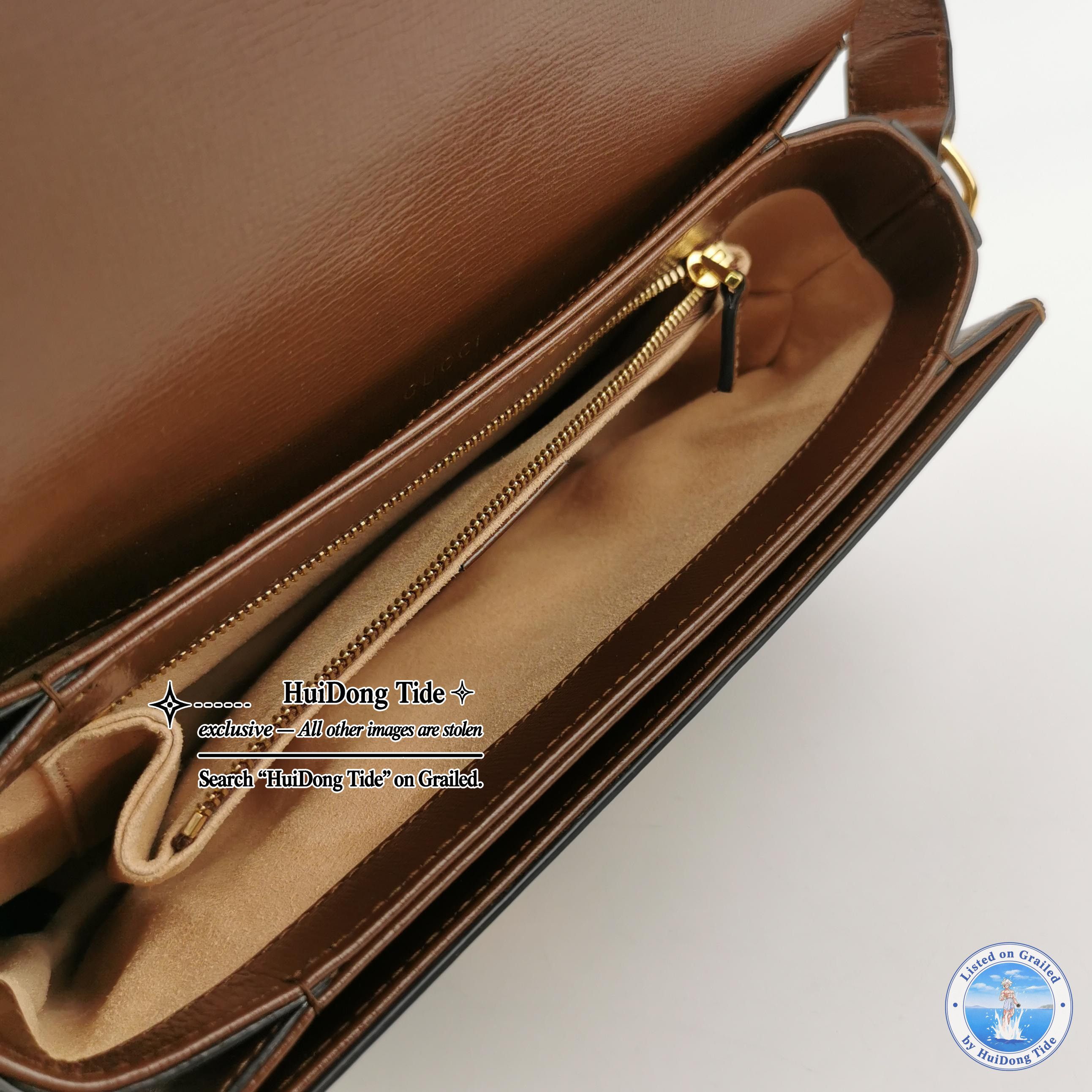 Gucci Gucci 1955 Horsebit GG Supreme Shoulder Bag Size ONE SIZE - 7 Thumbnail