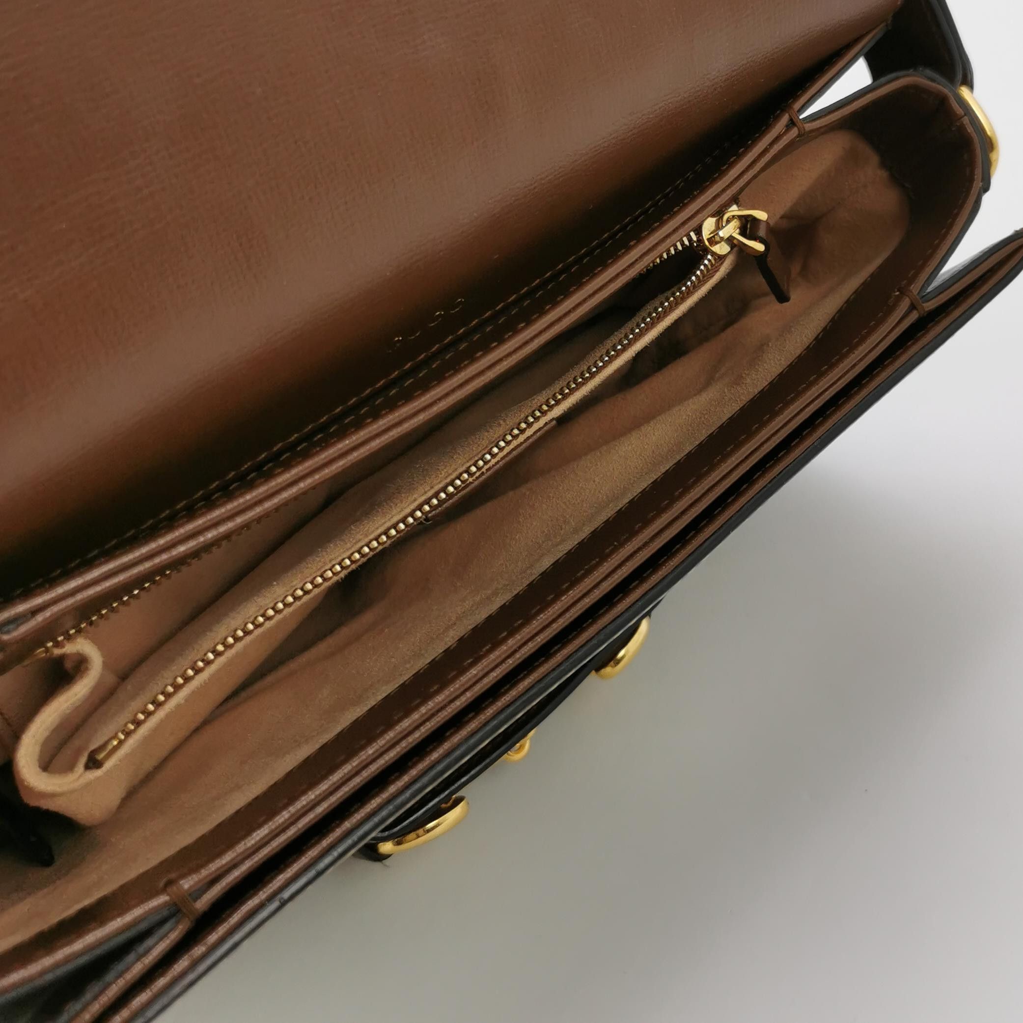 Gucci Gucci 1955 Horsebit GG Supreme Shoulder Bag Size ONE SIZE - 7 Thumbnail