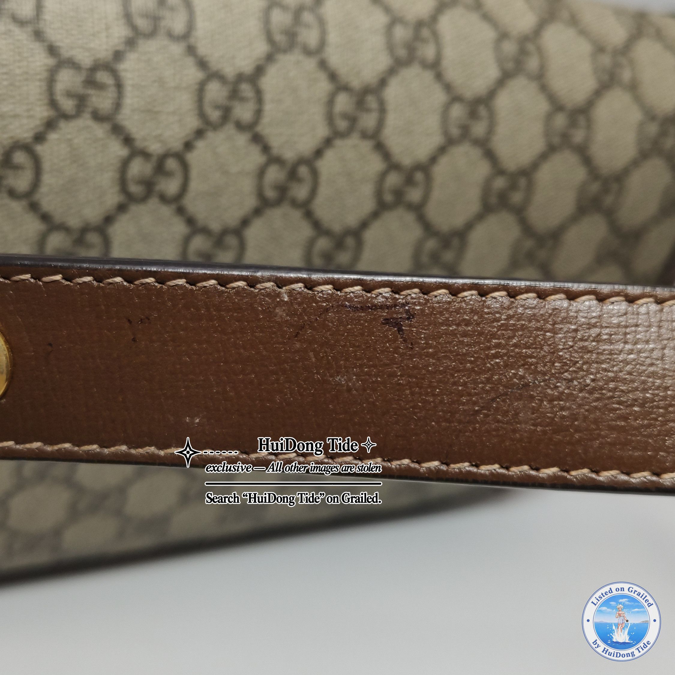 Gucci Gucci 1955 Horsebit GG Supreme Shoulder Bag Size ONE SIZE - 12 Thumbnail