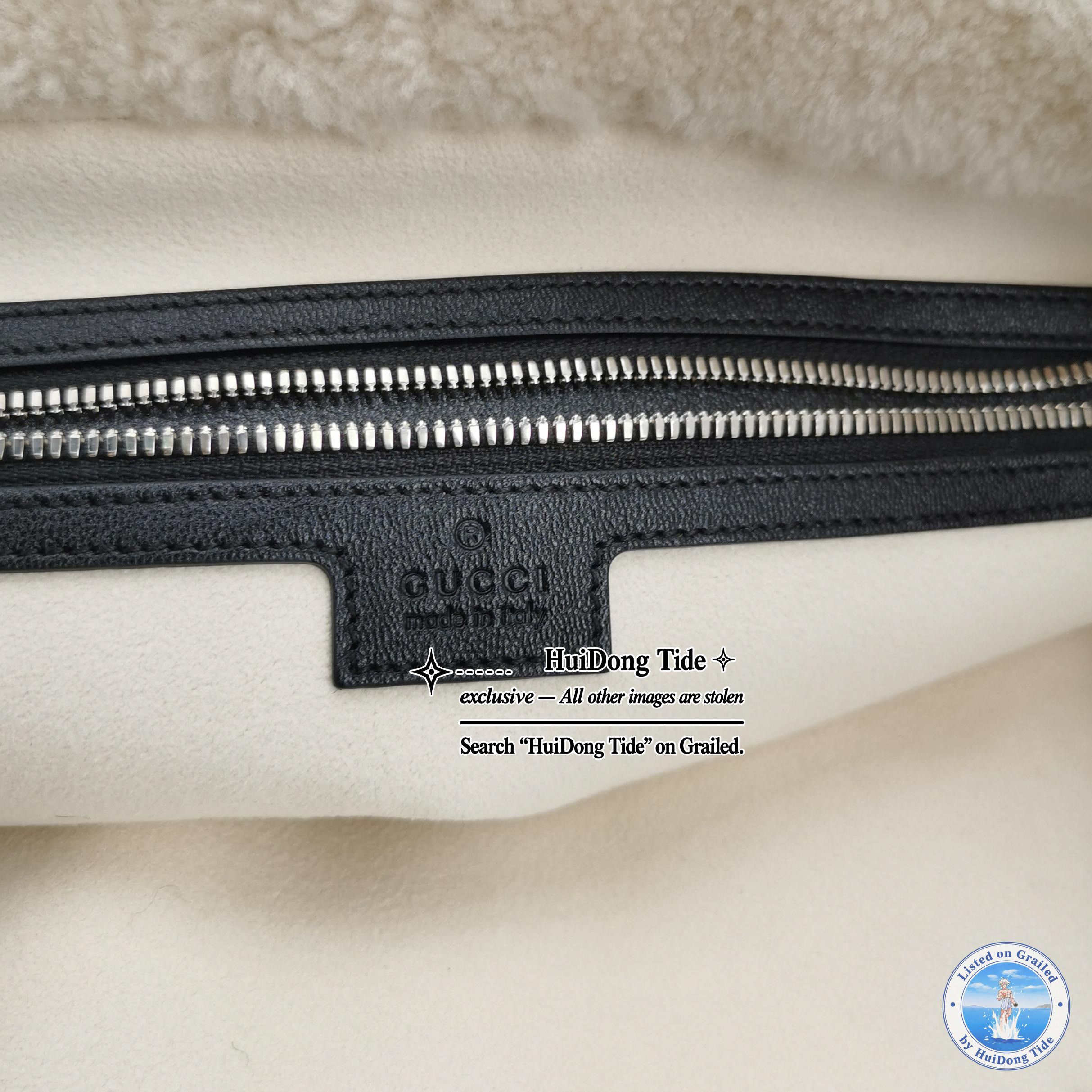 Gucci Gucci Shearling Interlocking G Tote Bag Size ONE SIZE - 8 Thumbnail
