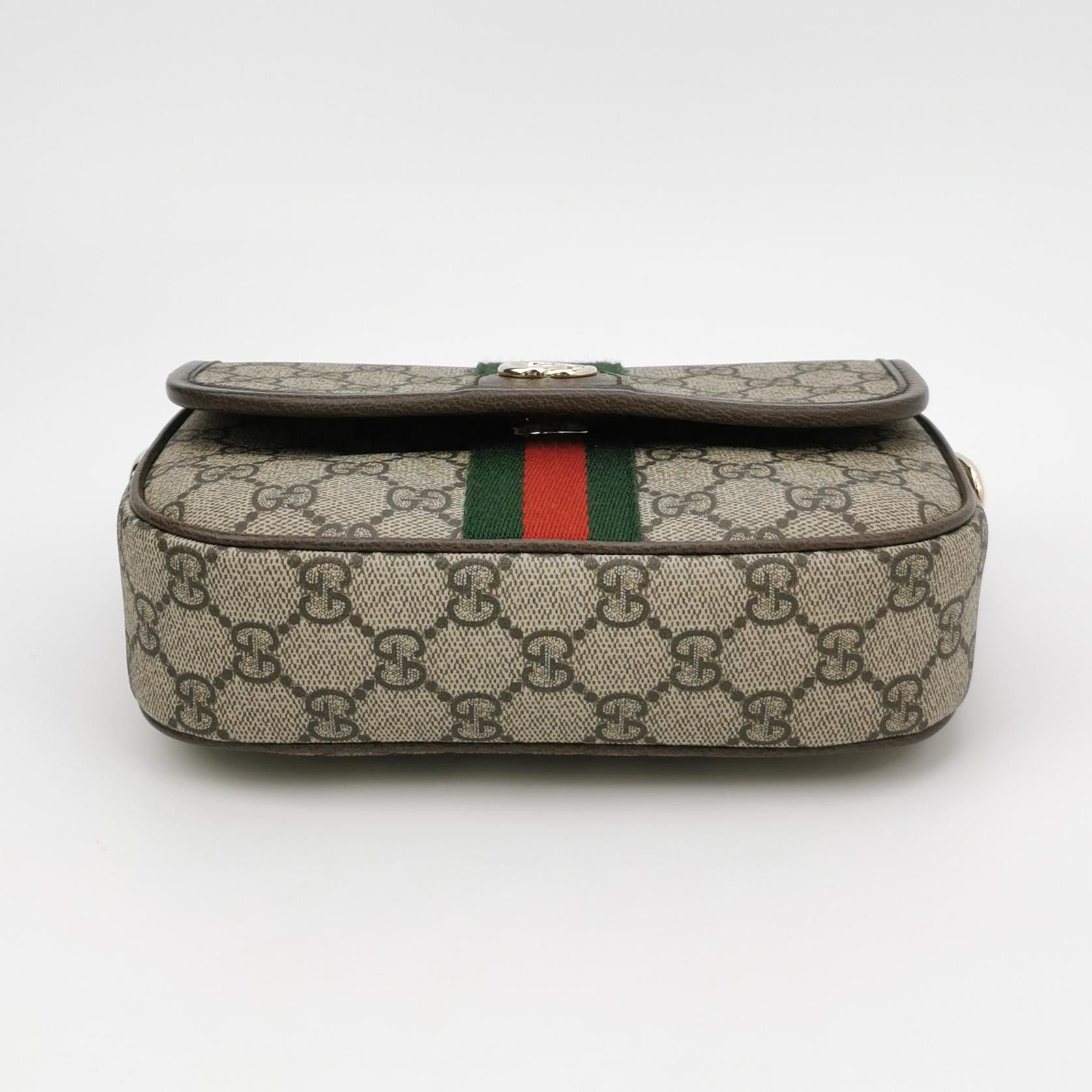 Gucci Gucci Ophidia GG Supreme Crossbody Bag Size ONE SIZE - 6 Thumbnail