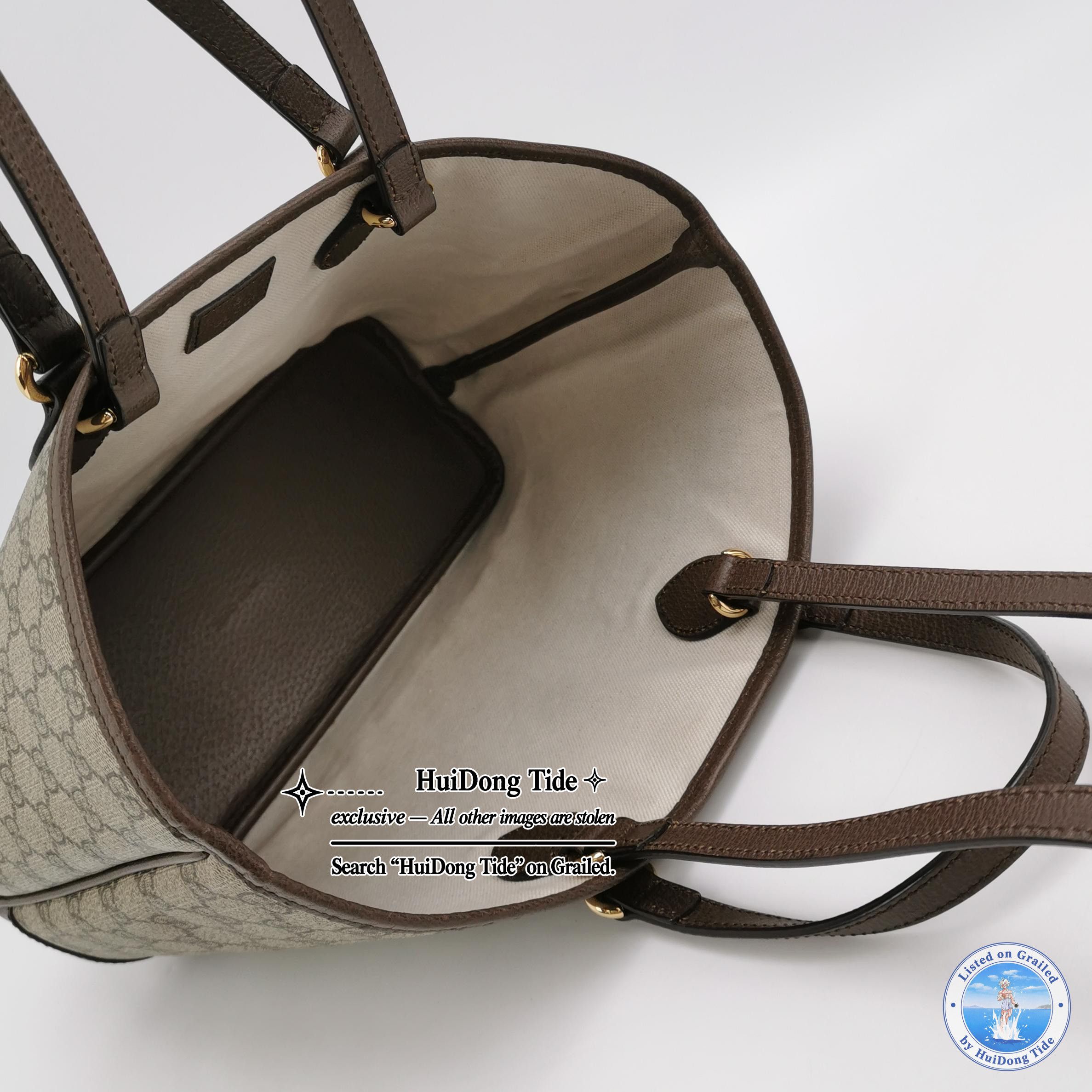 Gucci Gucci Ophidia GG Supreme Tote Bag One Size Size ONE SIZE - 7 Thumbnail