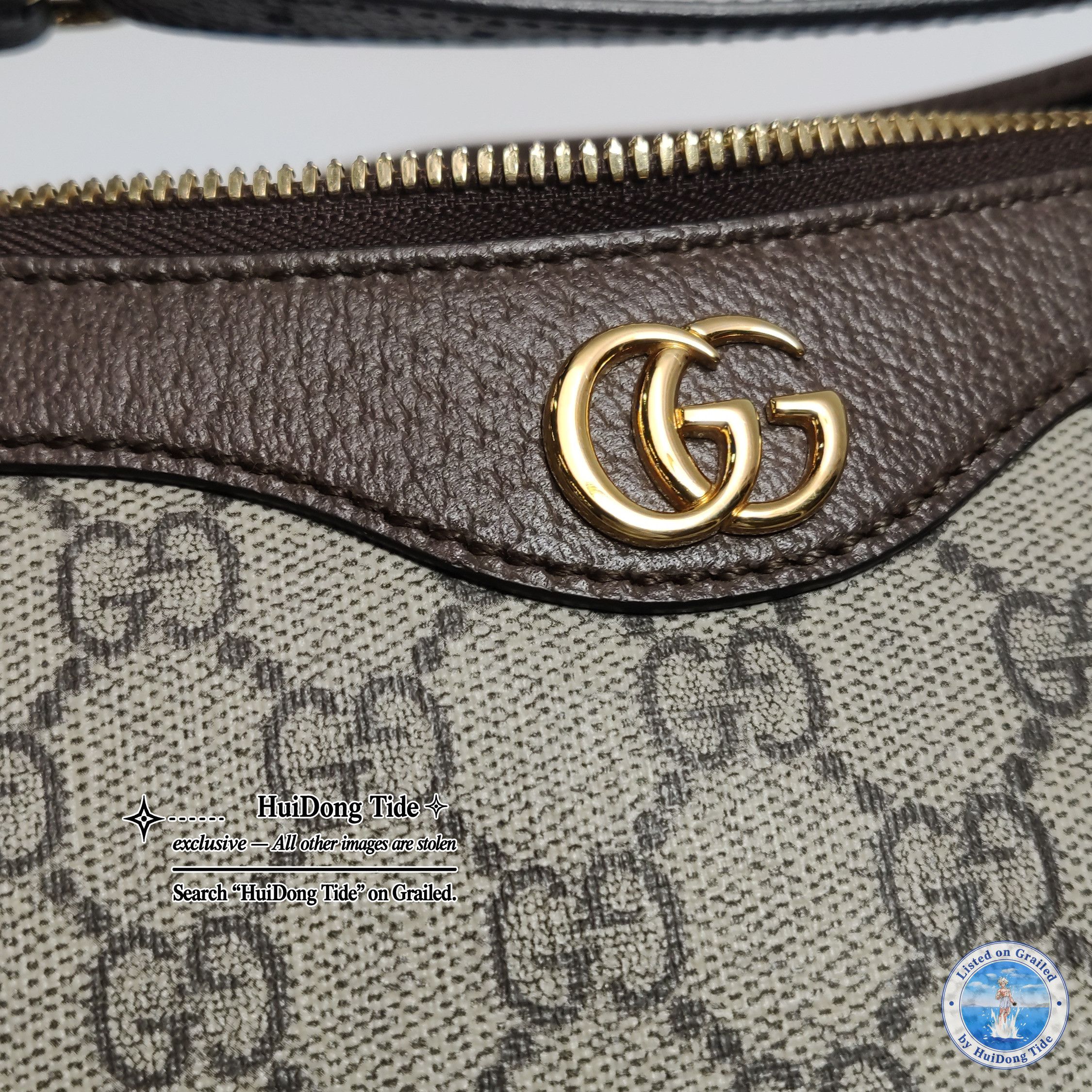 Gucci Gucci Ophidia GG Supreme Shoulder Bag One Size Size ONE SIZE - 14 Thumbnail