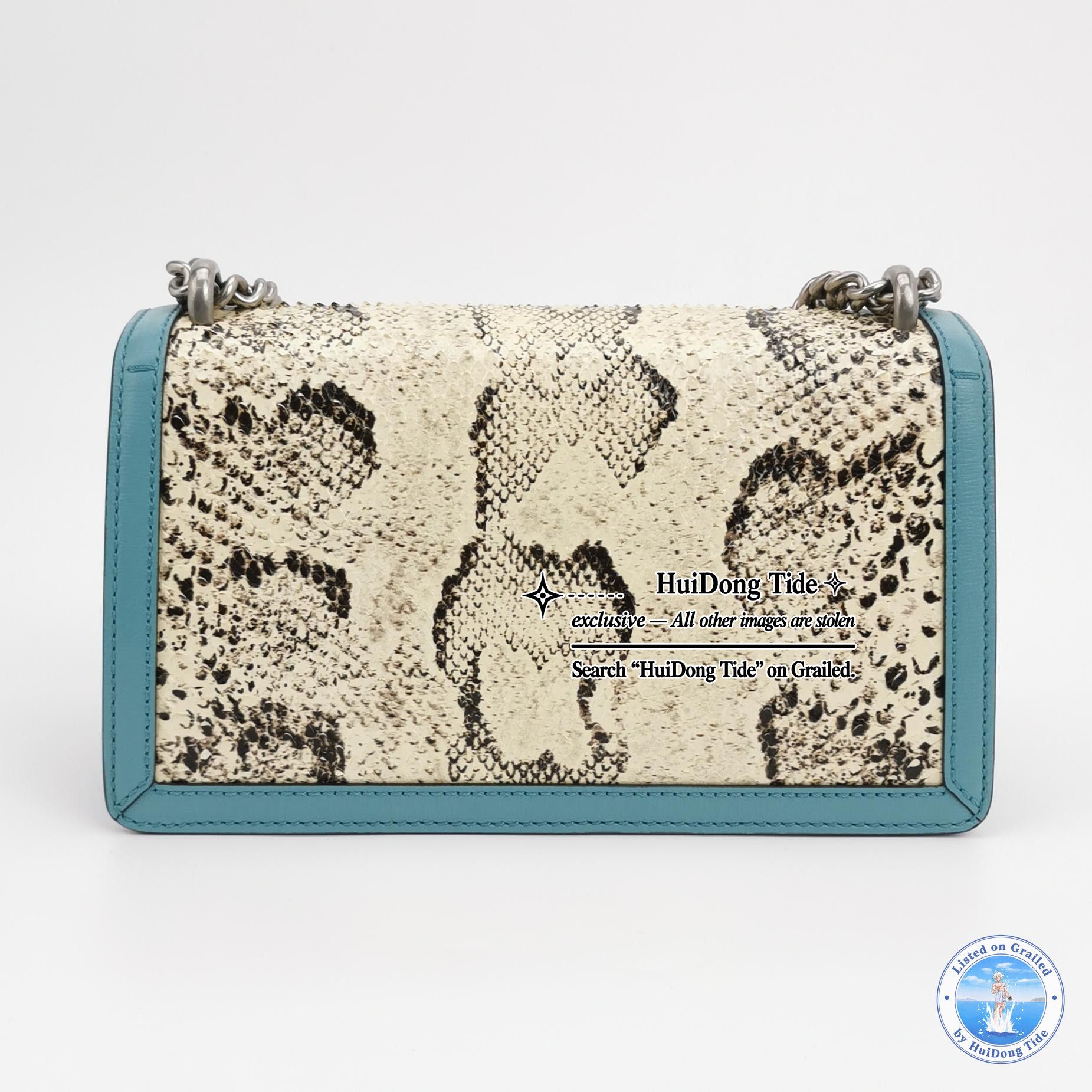 Gucci Gucci Dionysus Leather Snakeskin Shoulder Bag ONE SIZE Size ONE SIZE - 5 Thumbnail