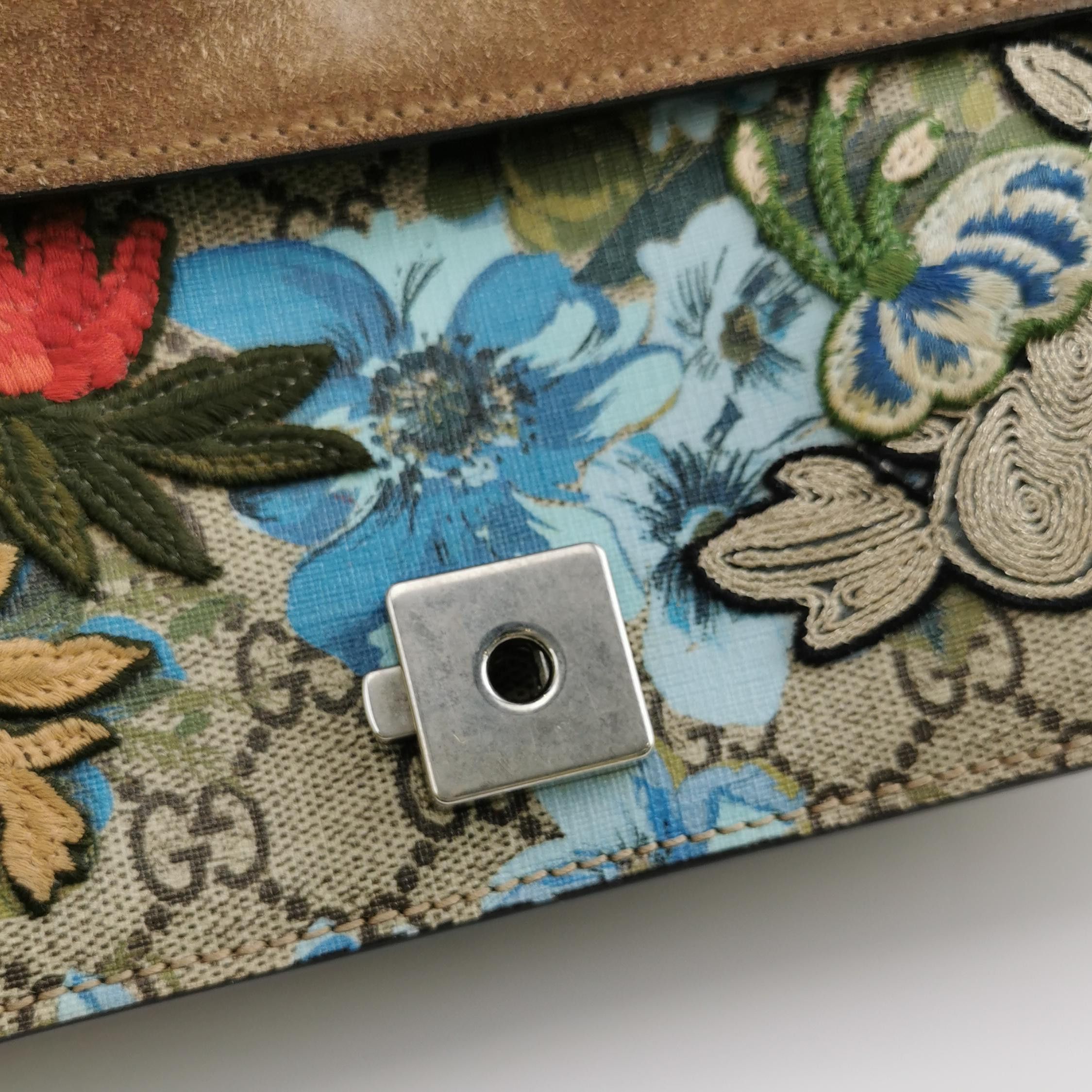 Gucci Gucci Dionysus Floral Bee Embroidered Shoulder Bag Size ONE SIZE - 9 Thumbnail