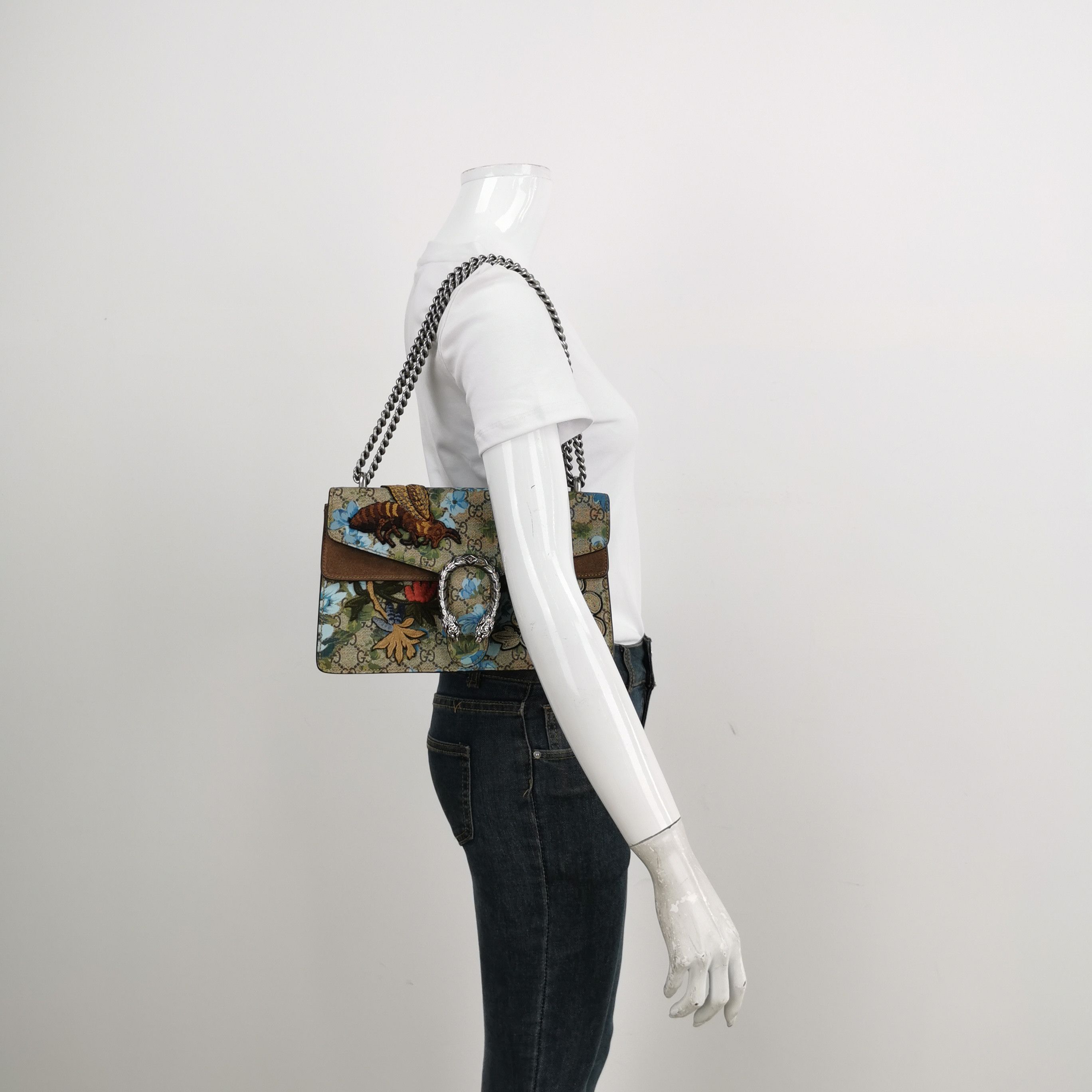 Gucci Gucci Dionysus Floral Bee Embroidered Shoulder Bag Size ONE SIZE - 2 Thumbnail