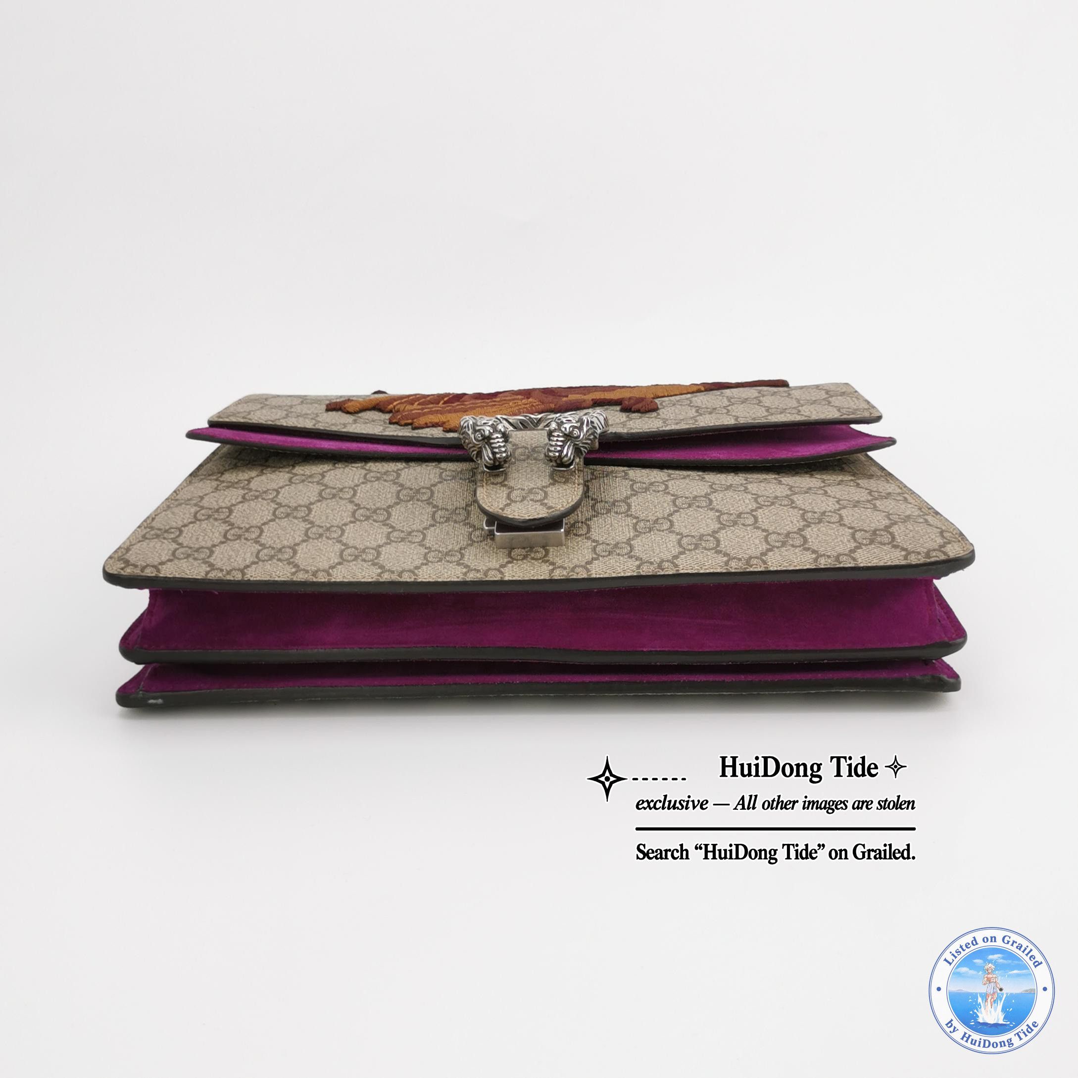 Gucci Gucci Dionysus Embroidered Bird Shoulder Bag Size ONE SIZE - 5 Thumbnail