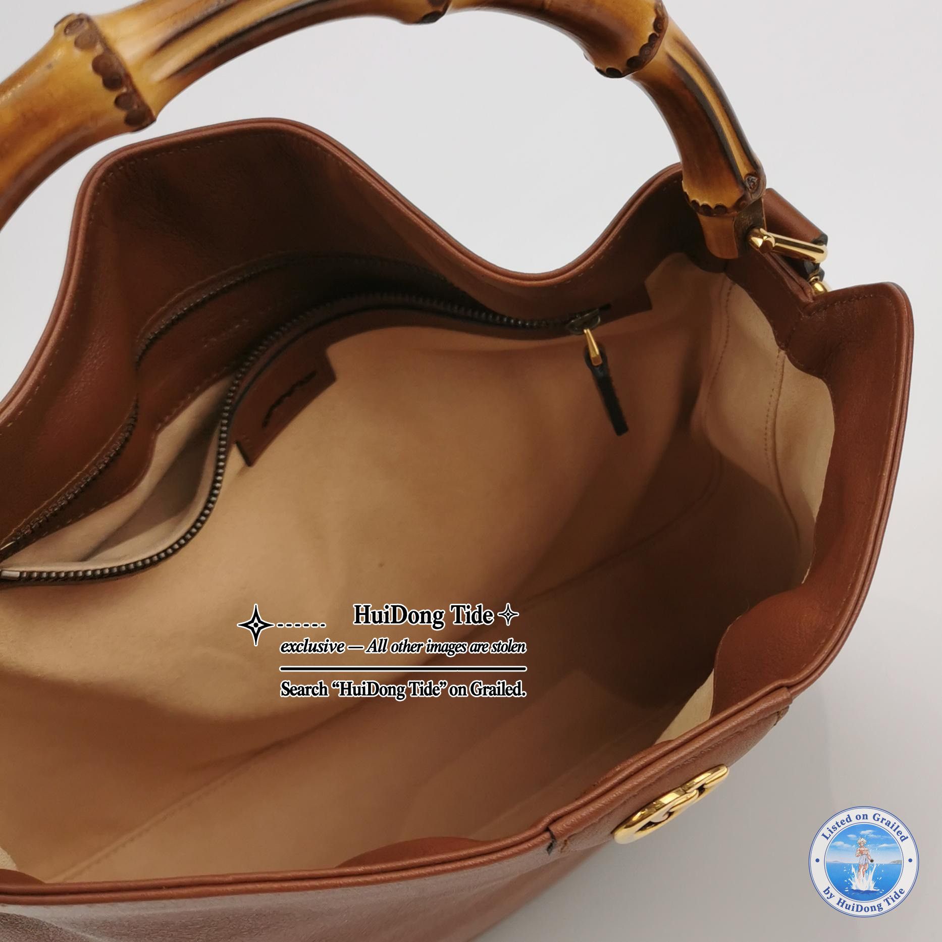 Gucci Gucci Diana Bamboo Handle Brown Leather Bag Size ONE SIZE - 7 Thumbnail