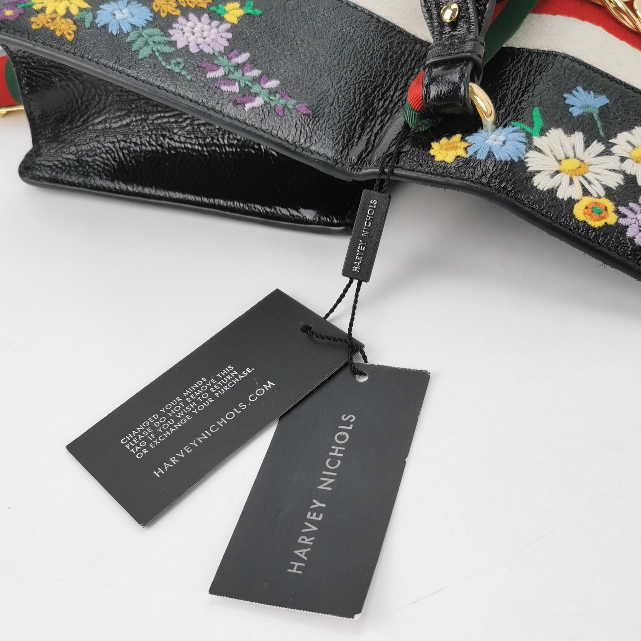 Gucci Gucci Sylvie Floral Embroidery Shoulder Bag Size ONE SIZE - 11 Thumbnail