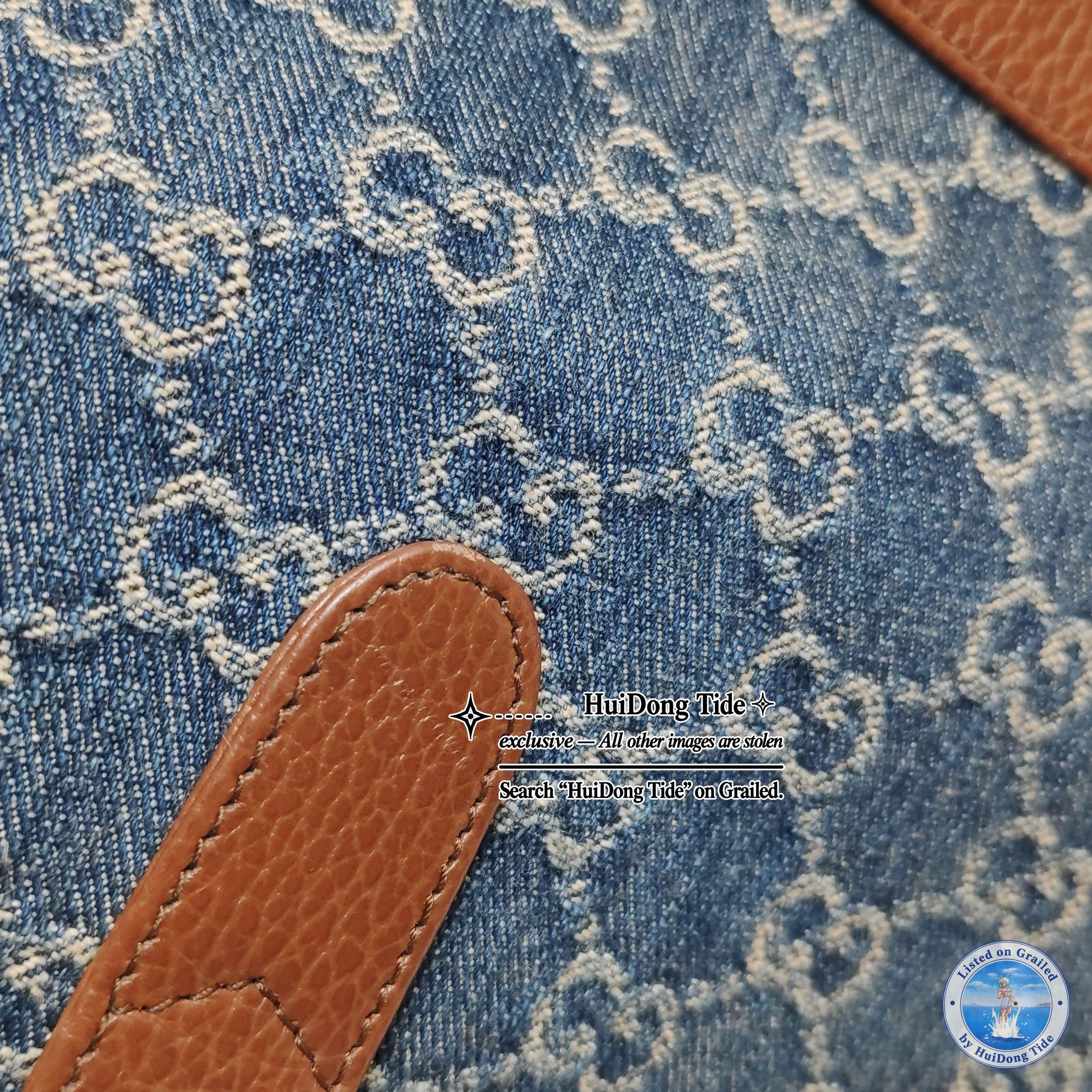 Gucci Gucci Jackie 1961 Denim Shoulder Bag Size ONE SIZE - 20 Thumbnail