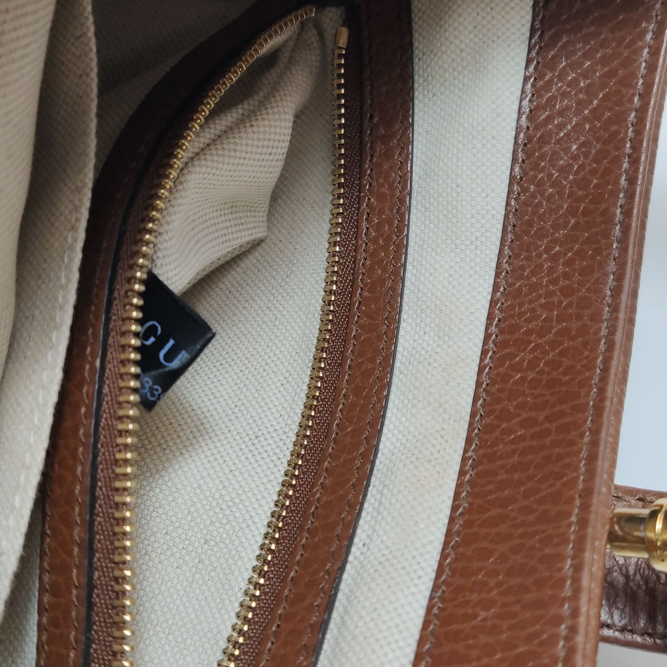 Gucci Gucci Jackie 1961 Denim Shoulder Bag Size ONE SIZE - 10 Thumbnail