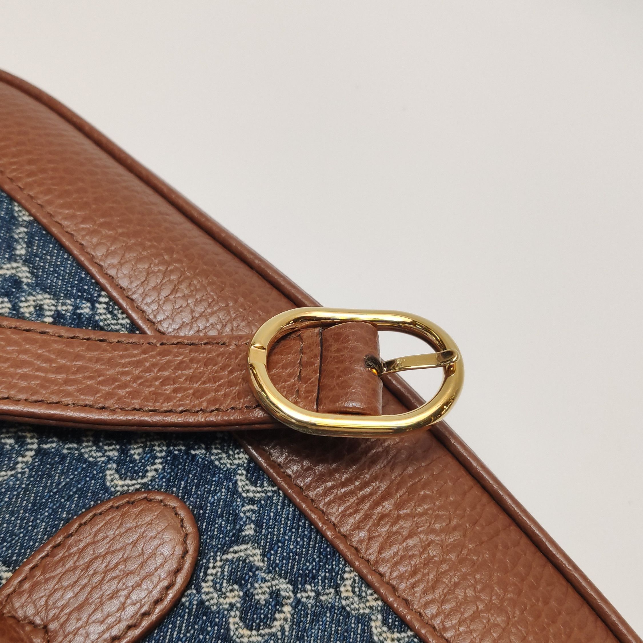 Gucci Gucci Jackie 1961 Denim Shoulder Bag Size ONE SIZE - 15 Thumbnail