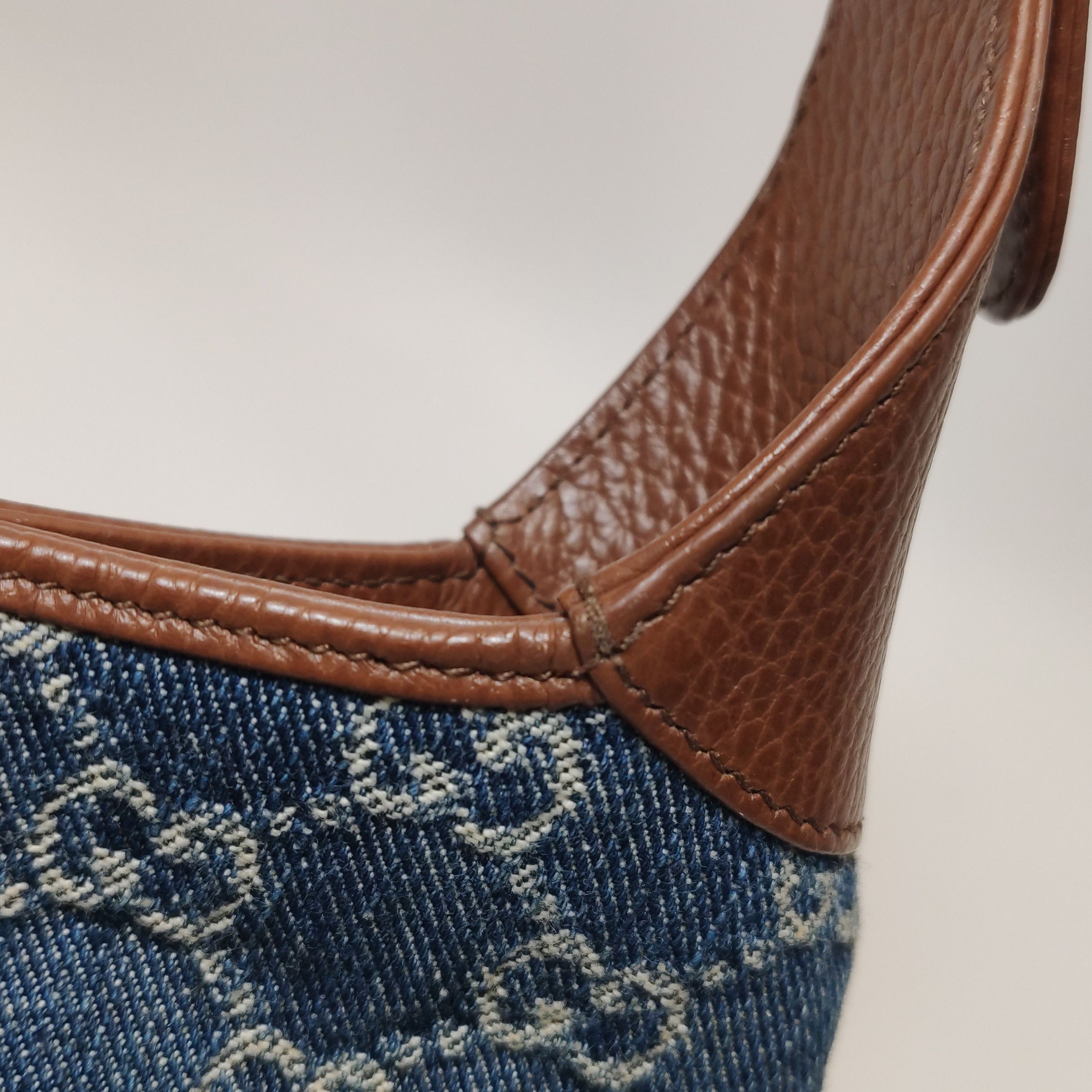 Gucci Gucci Jackie 1961 Denim Shoulder Bag Size ONE SIZE - 16 Thumbnail
