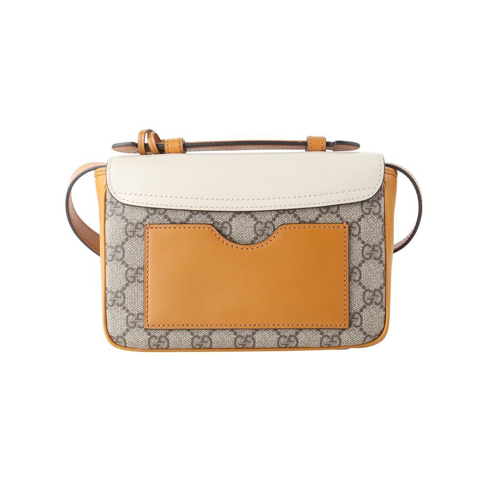 Gucci GG Supreme Padlock Top Handle Mini Crossbody Bag Size ONE SIZE - 3 Thumbnail