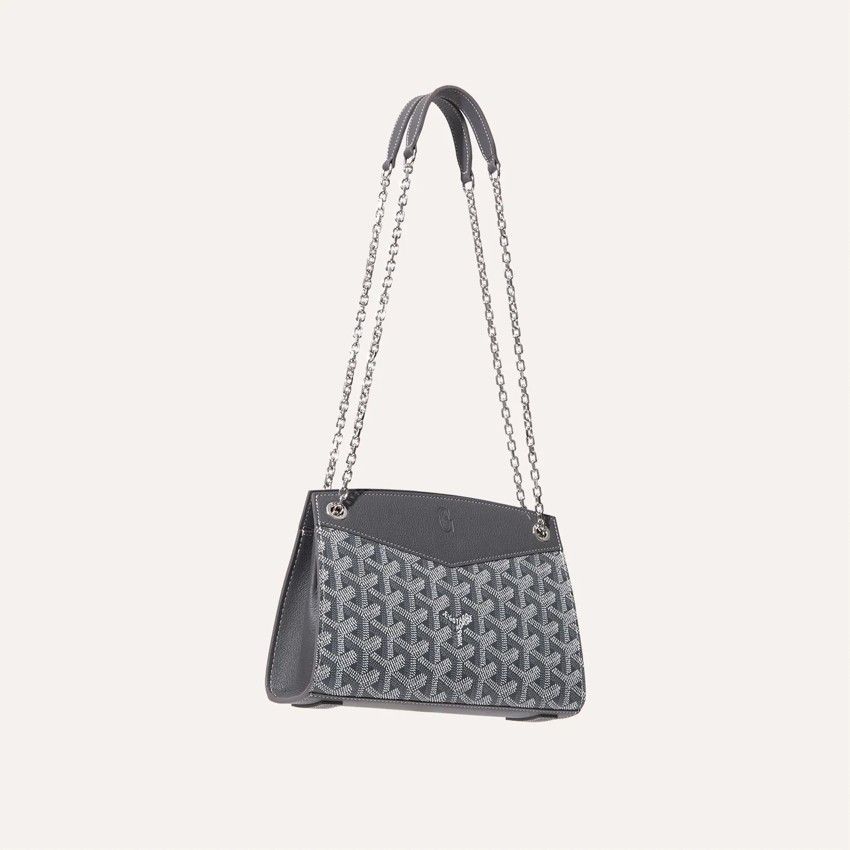 Goyard Mini Rouette Bag in Gray Size ONE SIZE - 4 Thumbnail