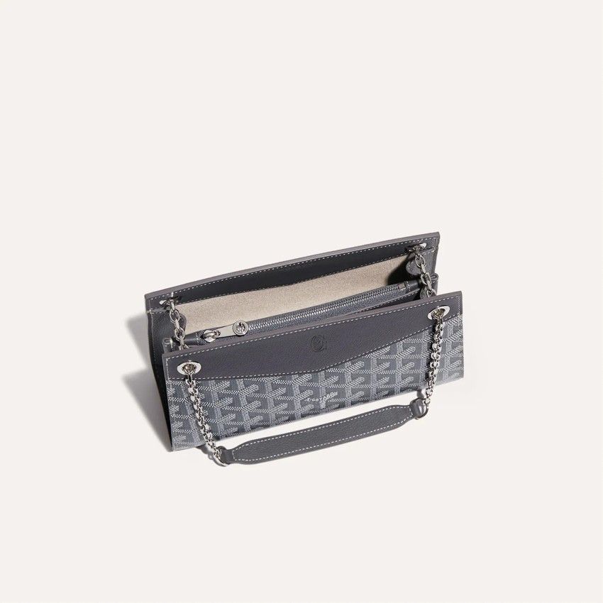 Goyard Mini Rouette Bag in Gray Size ONE SIZE - 6 Thumbnail