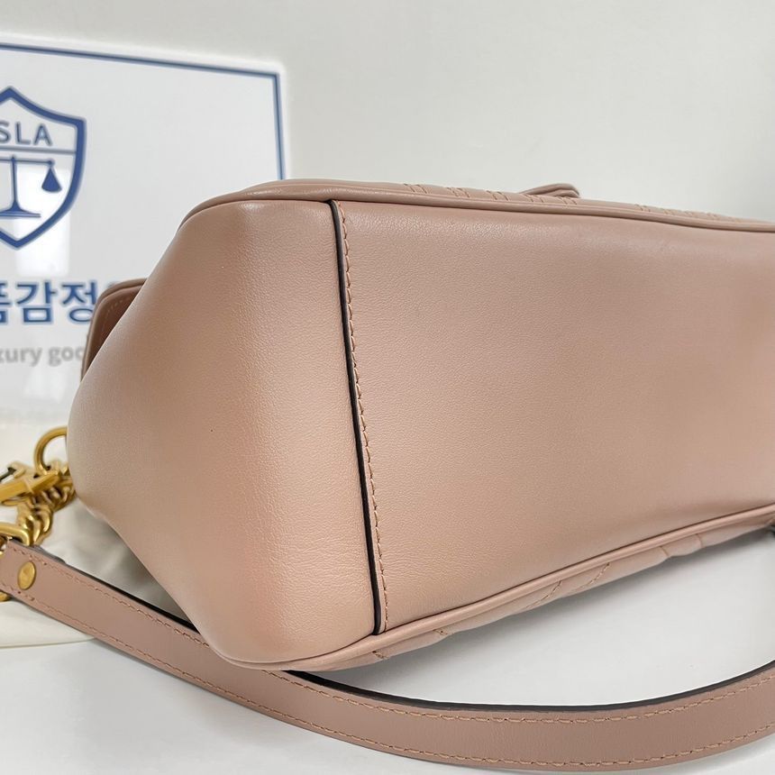 Gucci Matelassé Marmont Top Handle Bag Crossbody Bag Size ONE SIZE - 5 Thumbnail